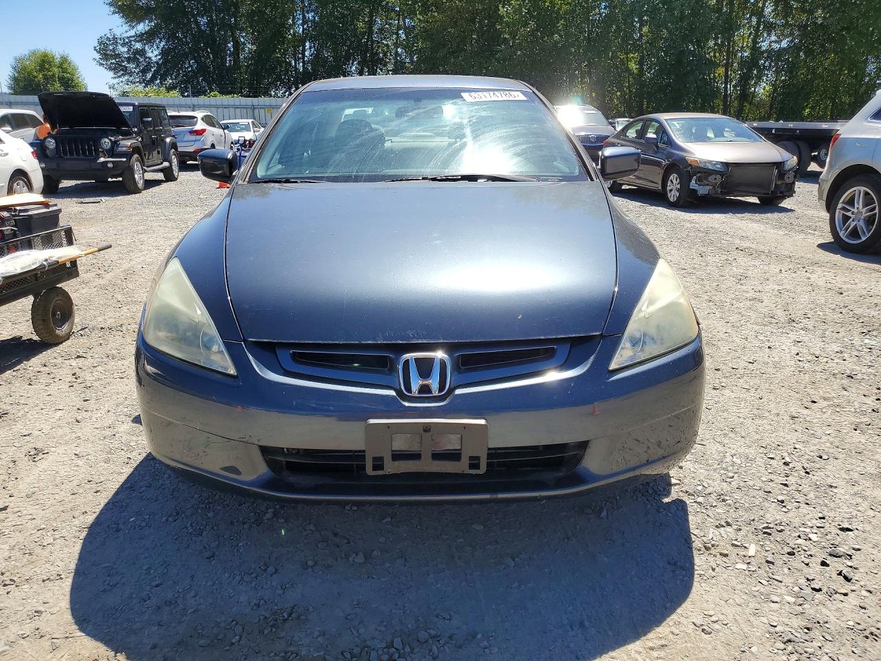2004 Honda Accord Lx Gray vin: 1HGCM56314A143007