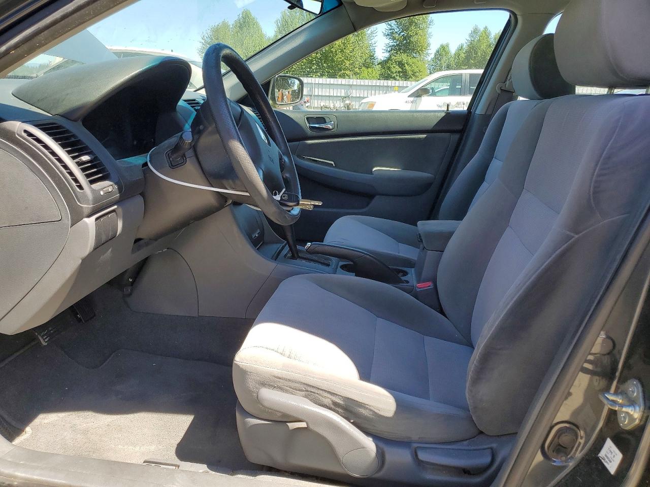 2004 Honda Accord Lx Gray vin: 1HGCM56314A143007