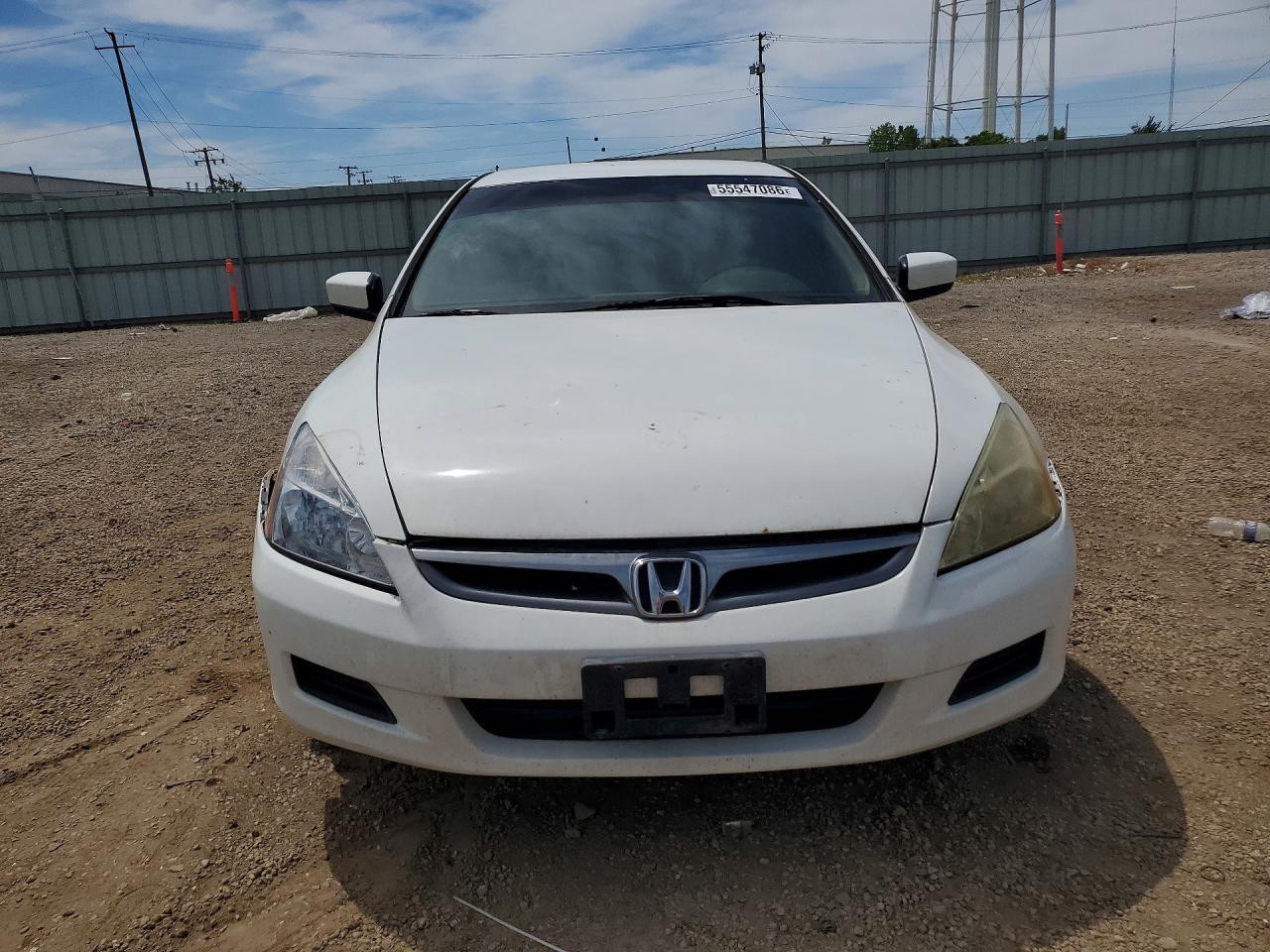 2006 Honda Accord Se White vin: 1HGCM56316A026403