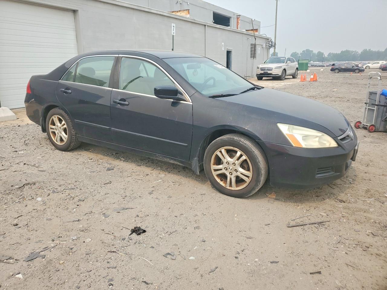 2006 Honda Accord Blue vin: 1HGCM56316A085175