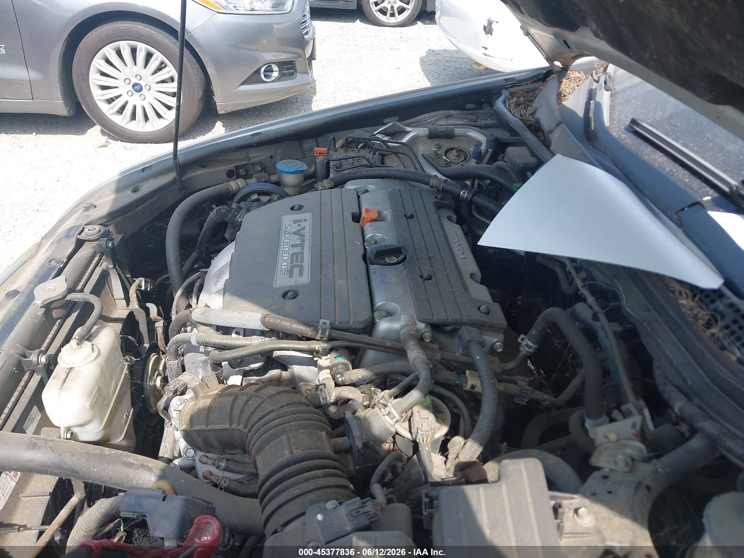 2006 Honda Accord 2.4 Se Silver vin: 1HGCM56316A100368