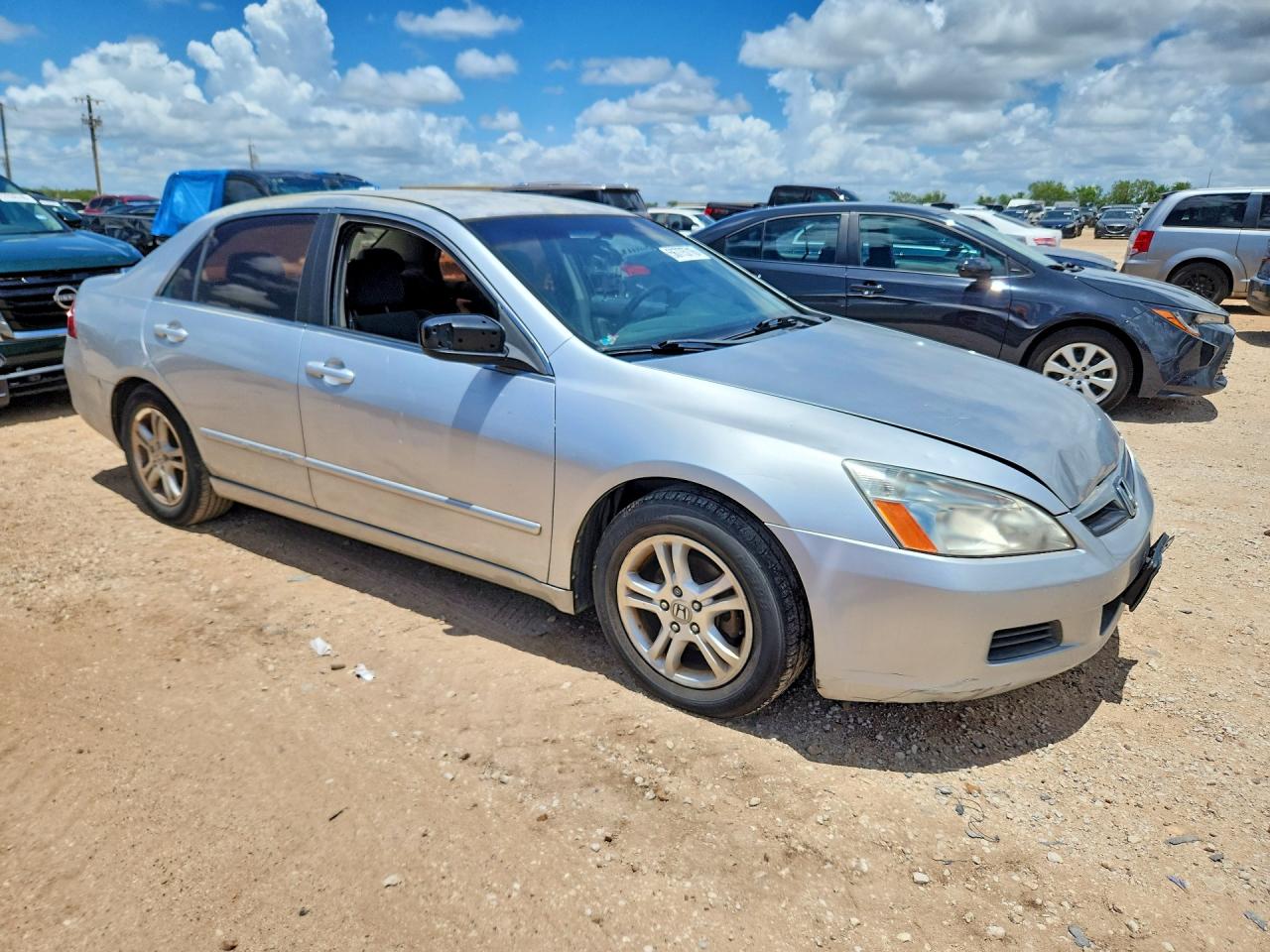 2006 Honda Accord Se Серебряный vin: 1HGCM56316A103609