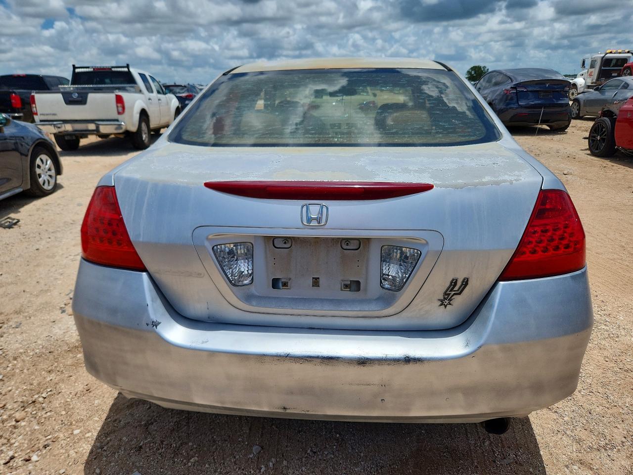 2006 Honda Accord Se Серебряный vin: 1HGCM56316A103609
