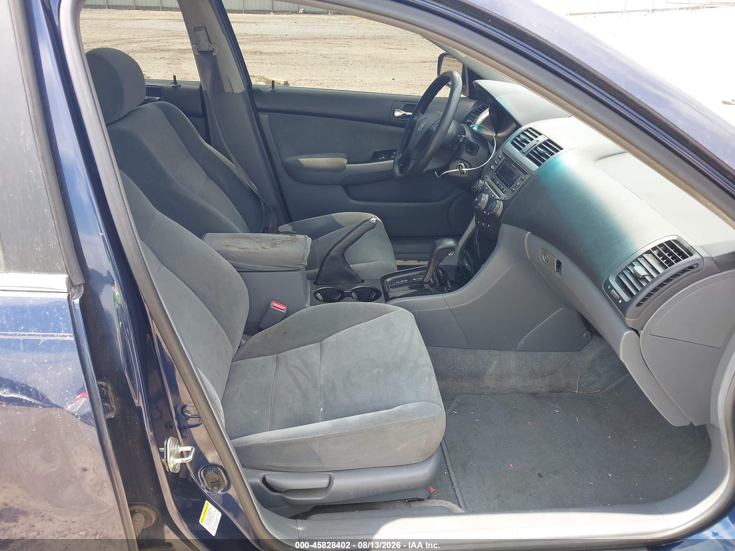 2006 Honda Accord 2.4 Se Blue vin: 1HGCM56316A110026