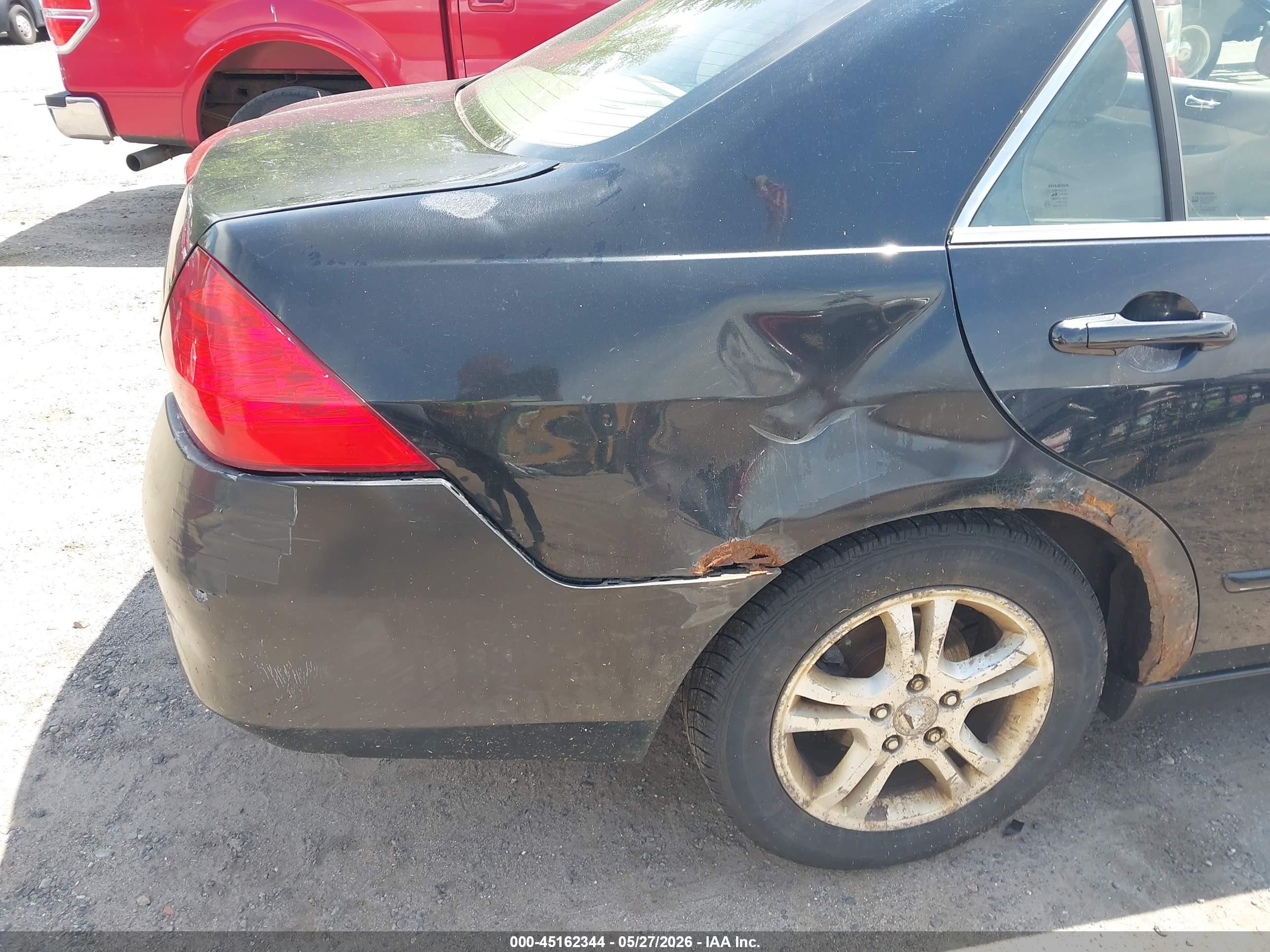 2006 Honda Accord 2.4 Se Black vin: 1HGCM56316A129613