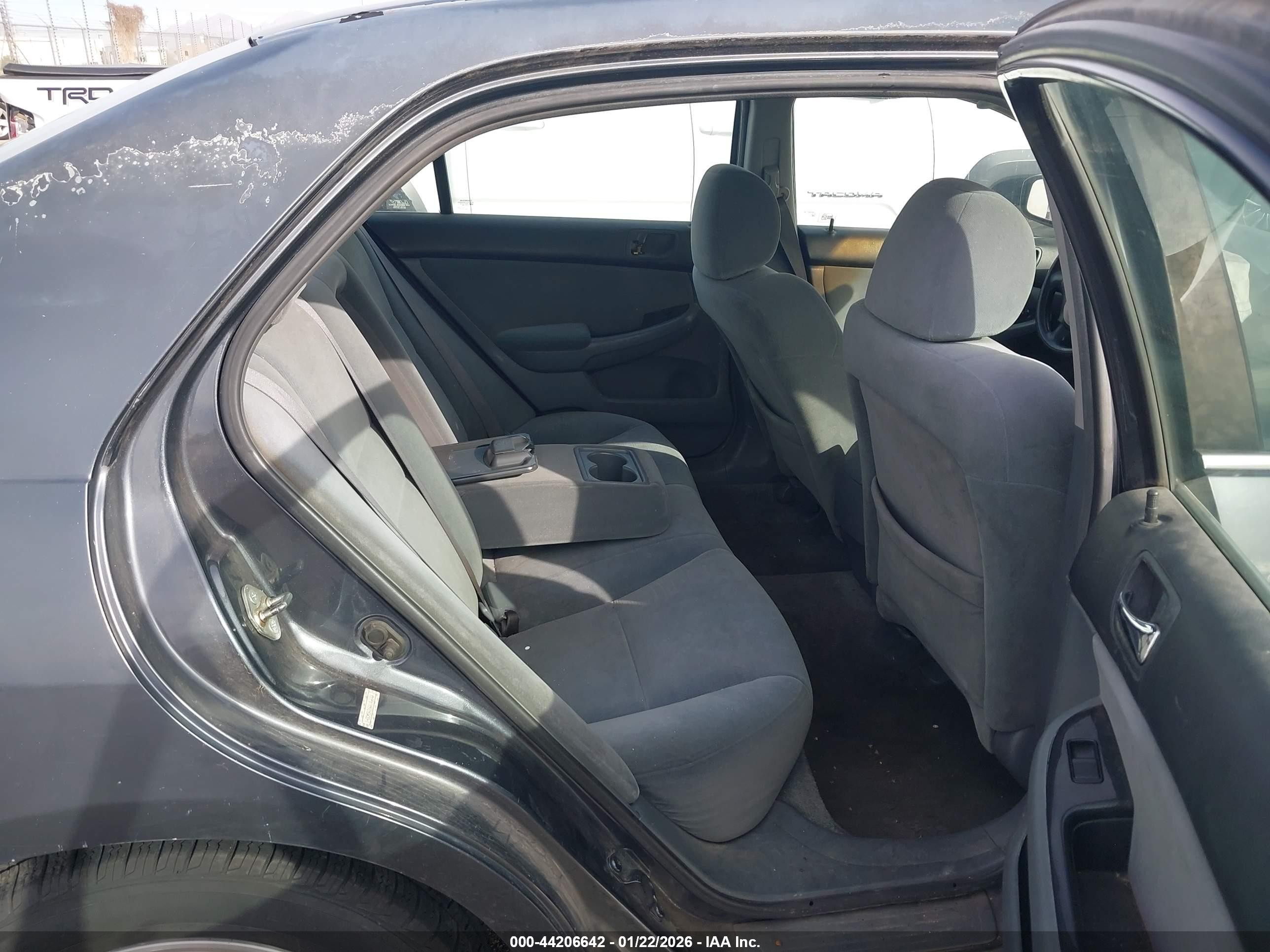 2006 Honda Accord 2.4 Se Серый vin: 1HGCM56316A146640