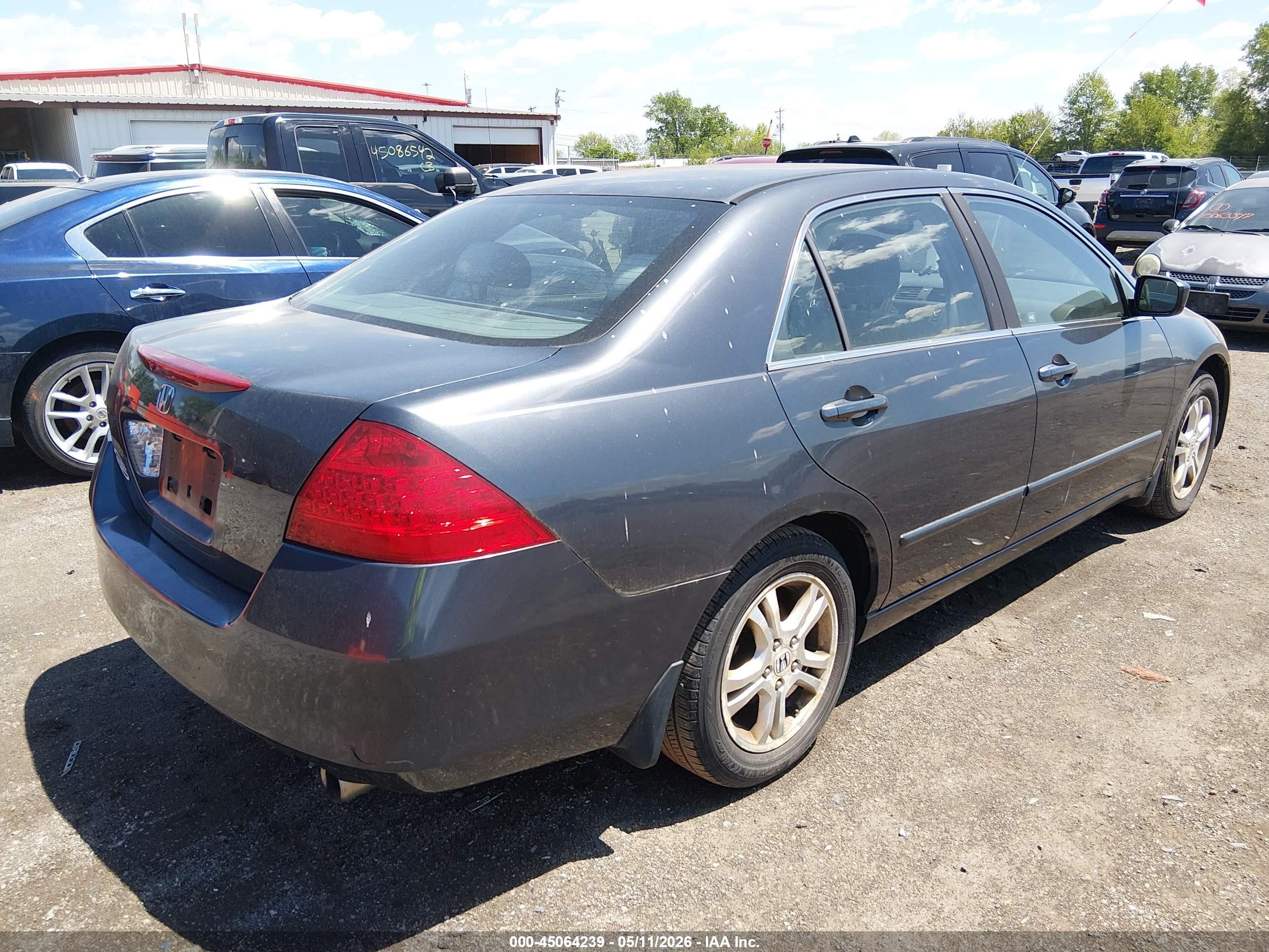 2006 Honda Accord 2.4 Se Синий vin: 1HGCM56316A160151