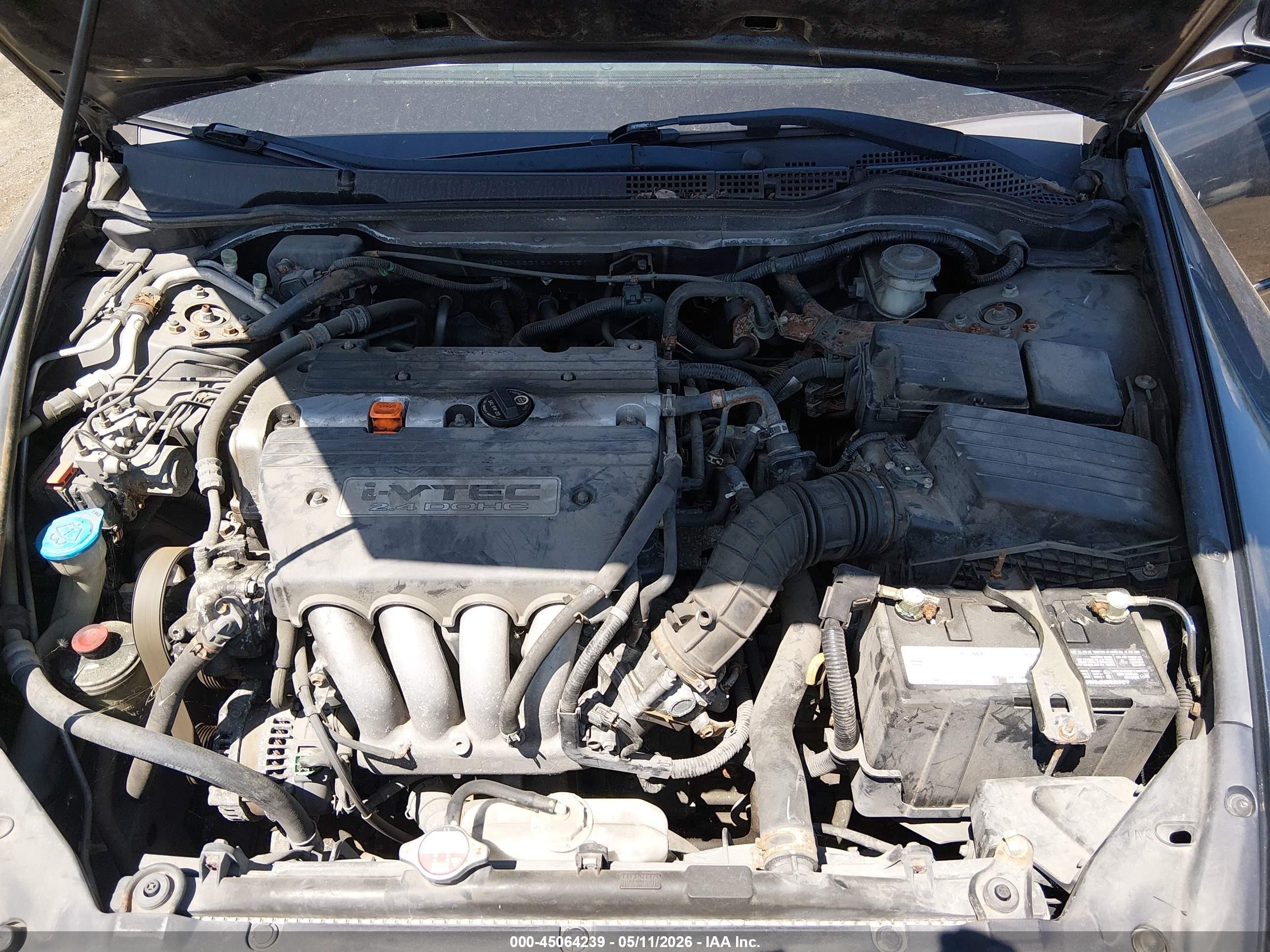 2006 Honda Accord 2.4 Se Синий vin: 1HGCM56316A160151