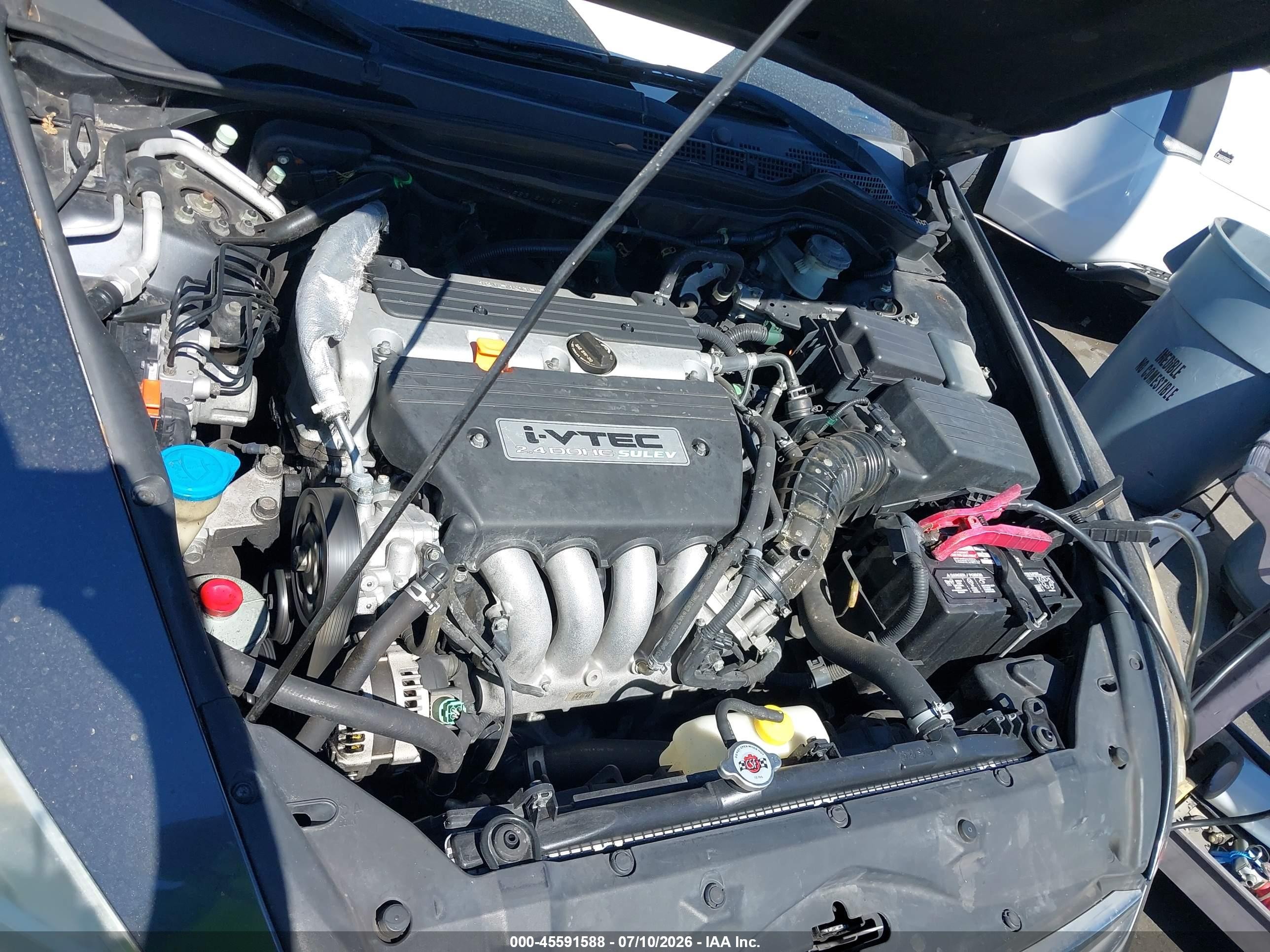 2006 Honda Accord 2.4 Se Серый vin: 1HGCM56316A166113