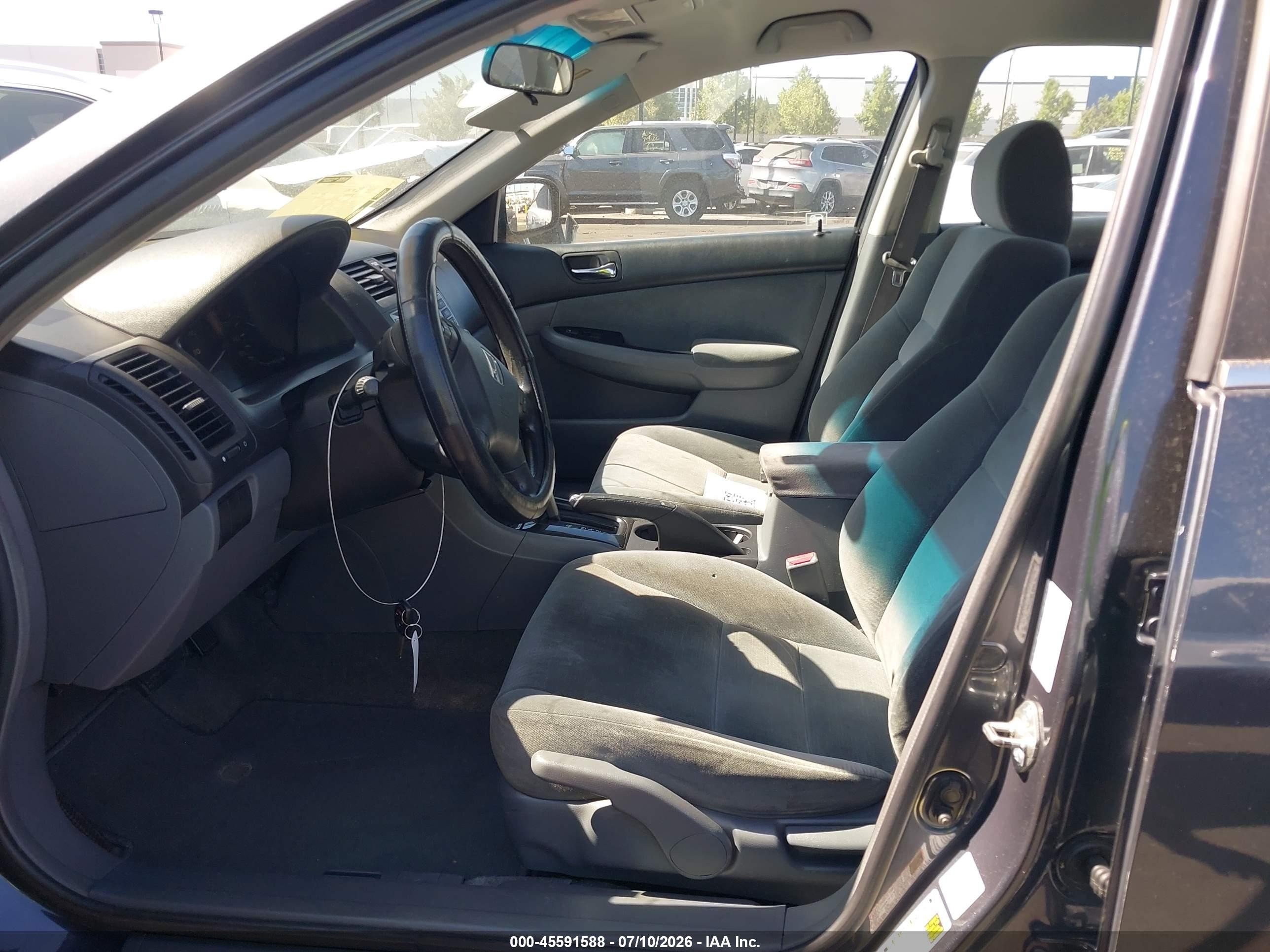 2006 Honda Accord 2.4 Se Серый vin: 1HGCM56316A166113