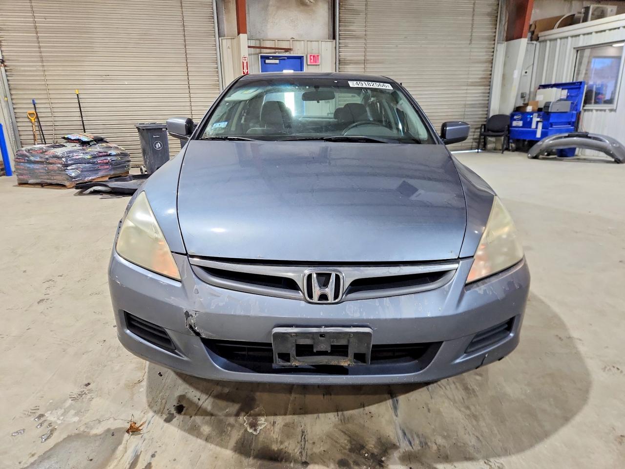 2007 Honda Accord Se Blue vin: 1HGCM56317A013913