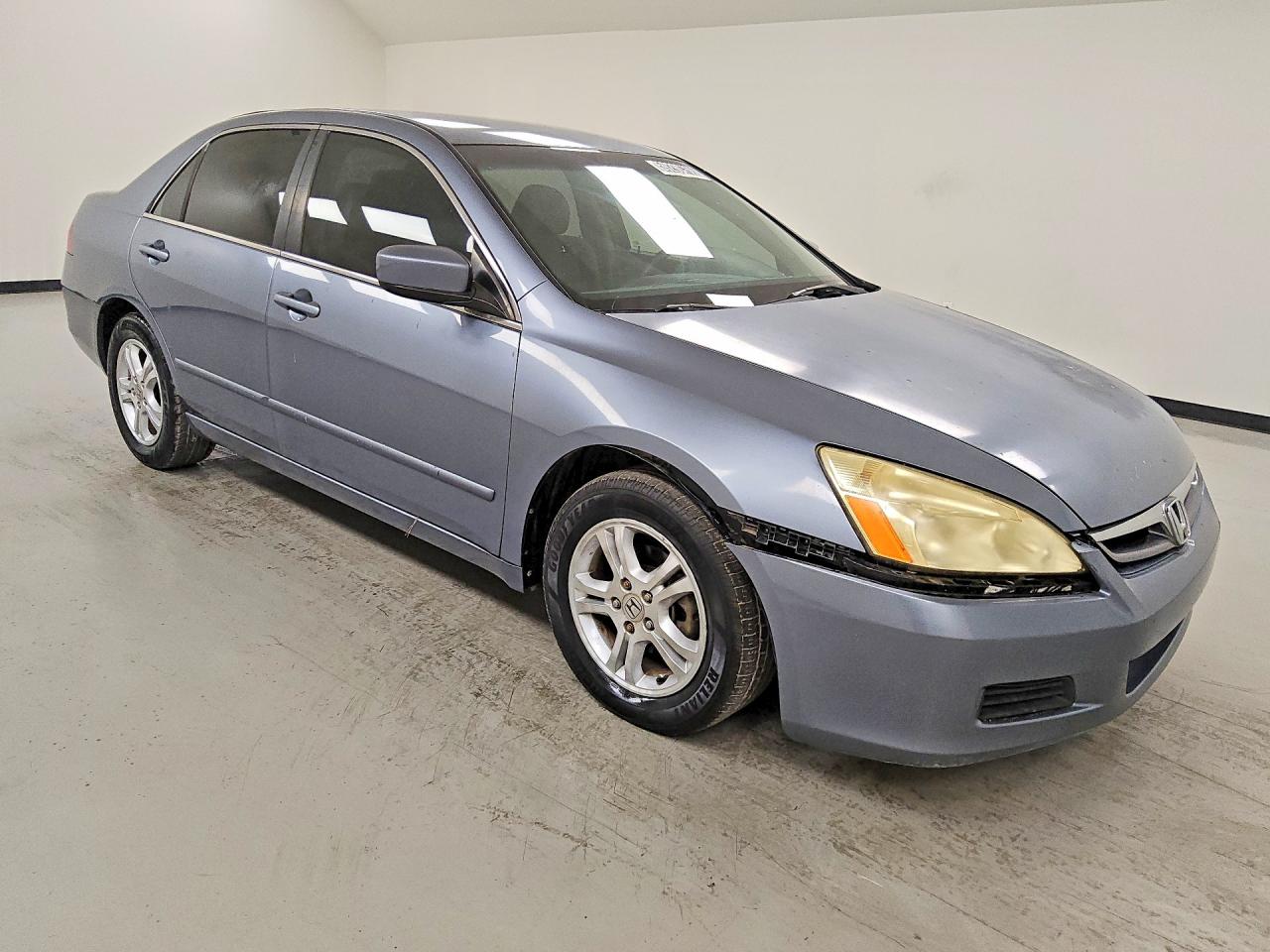 2007 Honda Accord Se Синий vin: 1HGCM56317A052324