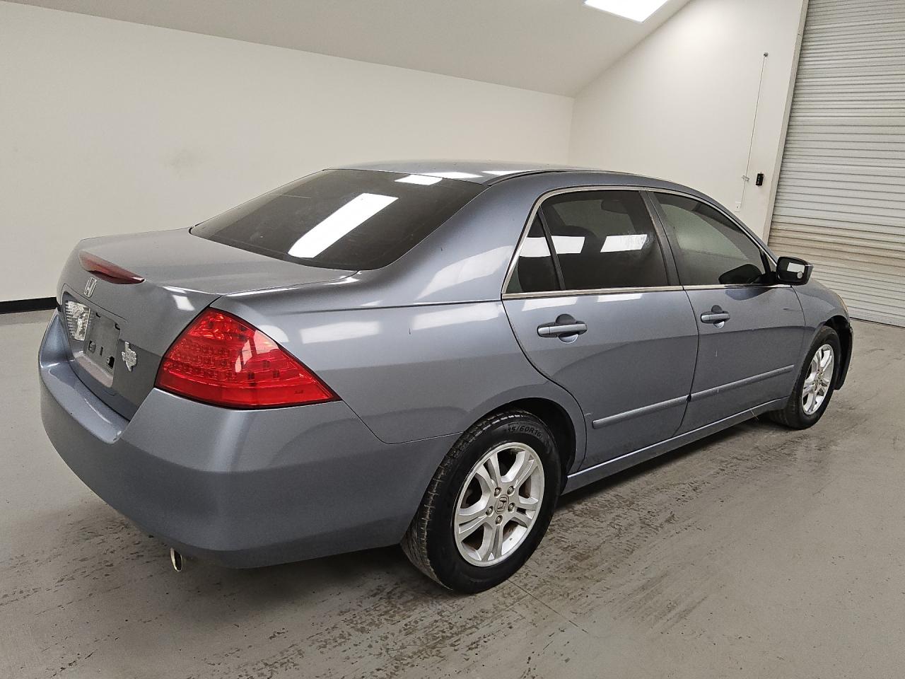 2007 Honda Accord Se Синий vin: 1HGCM56317A052324 Damage: Right Rear Window, Inoperable, Repair Required