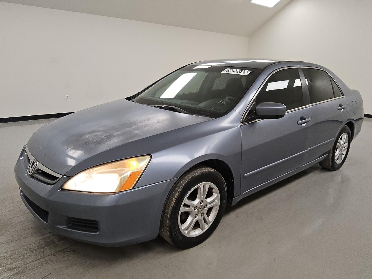 2007 Honda Accord Se Синий vin: 1HGCM56317A052324 Damage: Left Rear Window, Inoperable, Repair Required