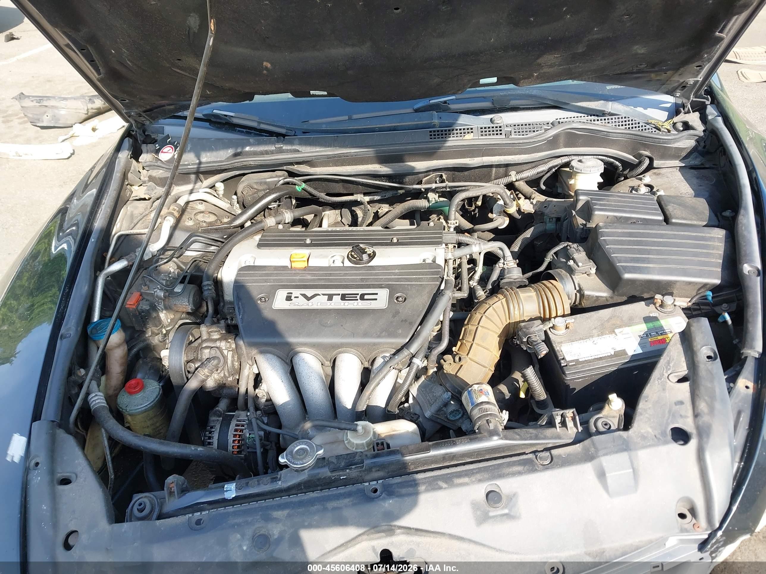 2007 Honda Accord 2.4 Se Black vin: 1HGCM56317A099465