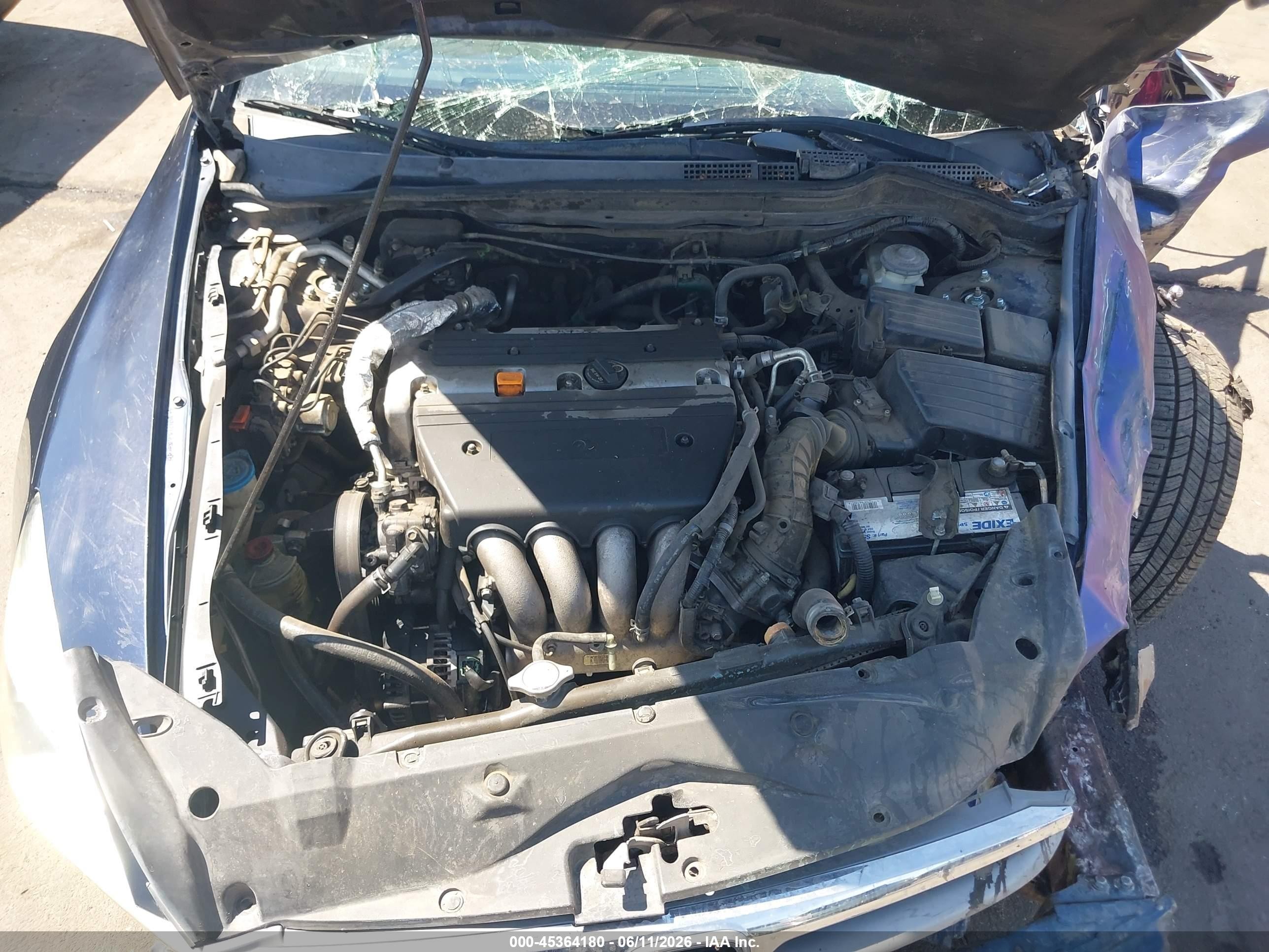 2007 Honda Accord 2.4 Se Blue vin: 1HGCM56317A119441