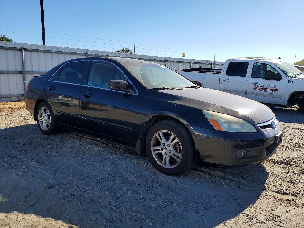 2007 Honda Accord Se Black vin: 1HGCM56317A186637