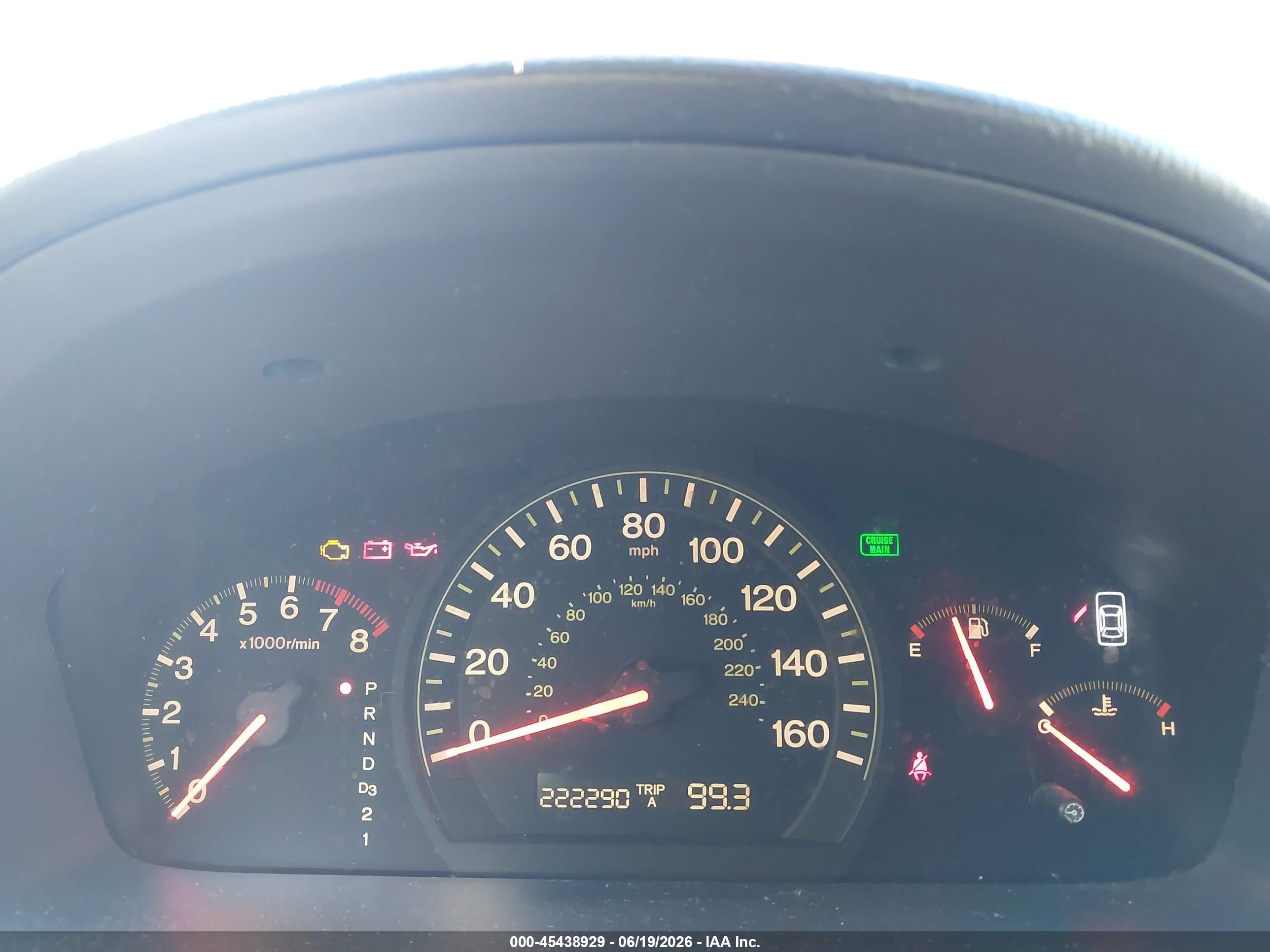 2003 Honda Accord 2.4 Lx Gray vin: 1HGCM56323A038653