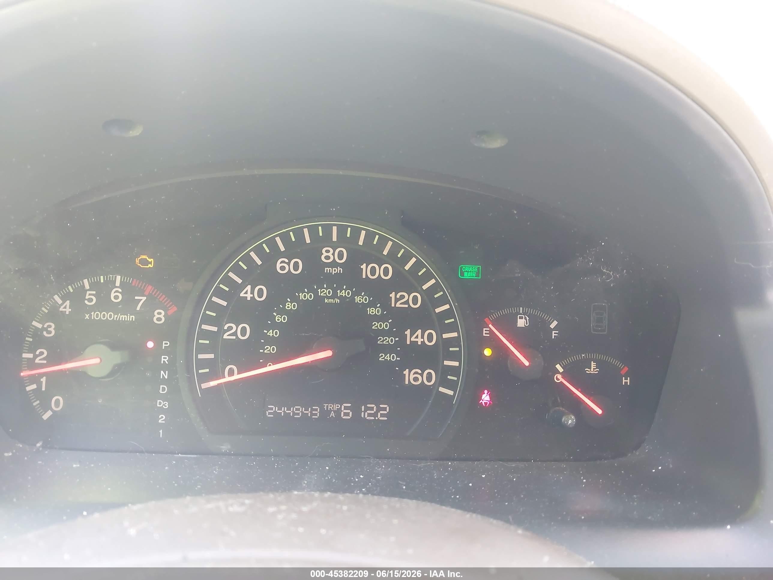 2003 Honda Accord 2.4 Lx Beige vin: 1HGCM56323A041018