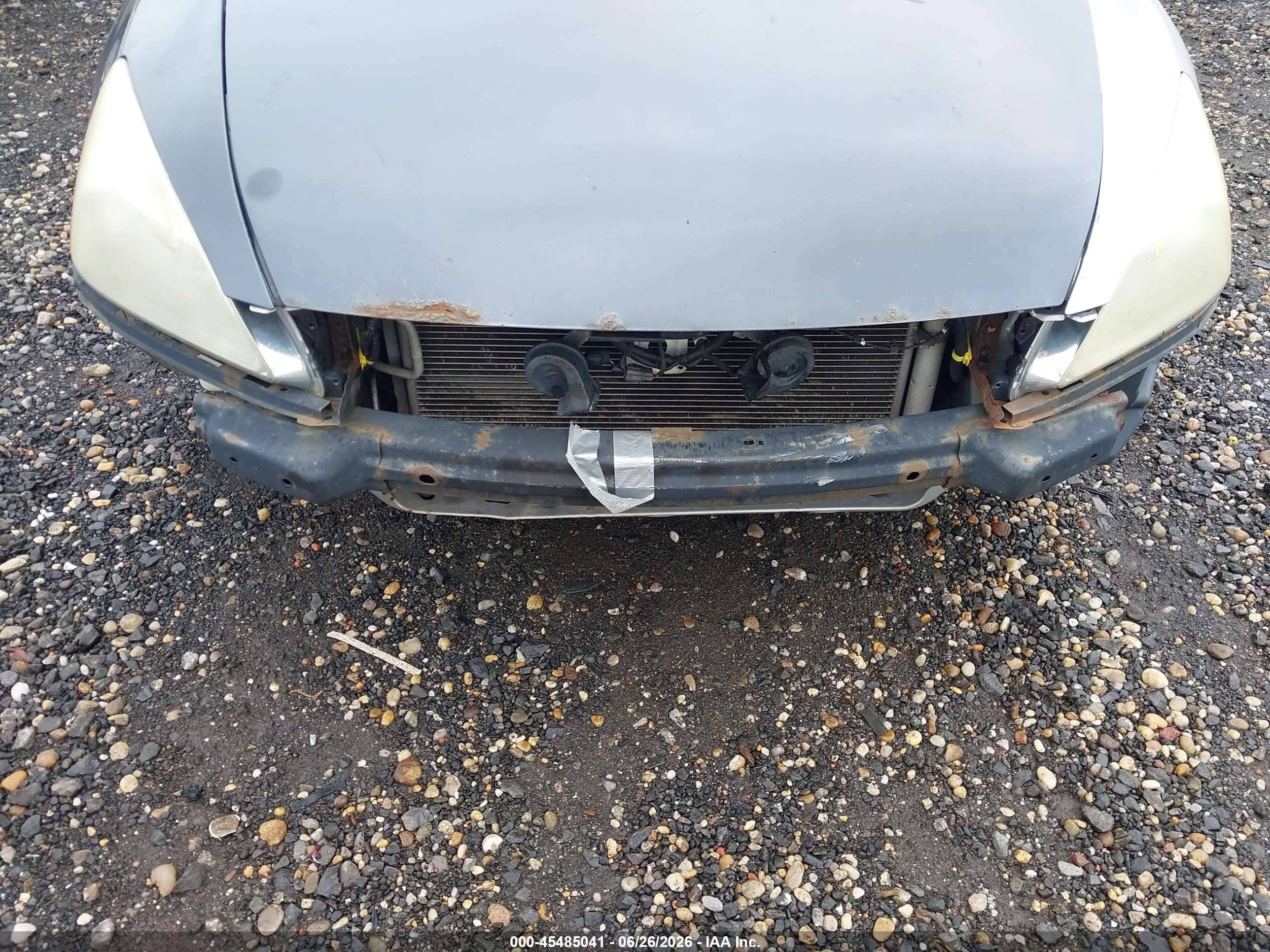 2003 Honda Accord 2.4 Lx Silver vin: 1HGCM56323A049684