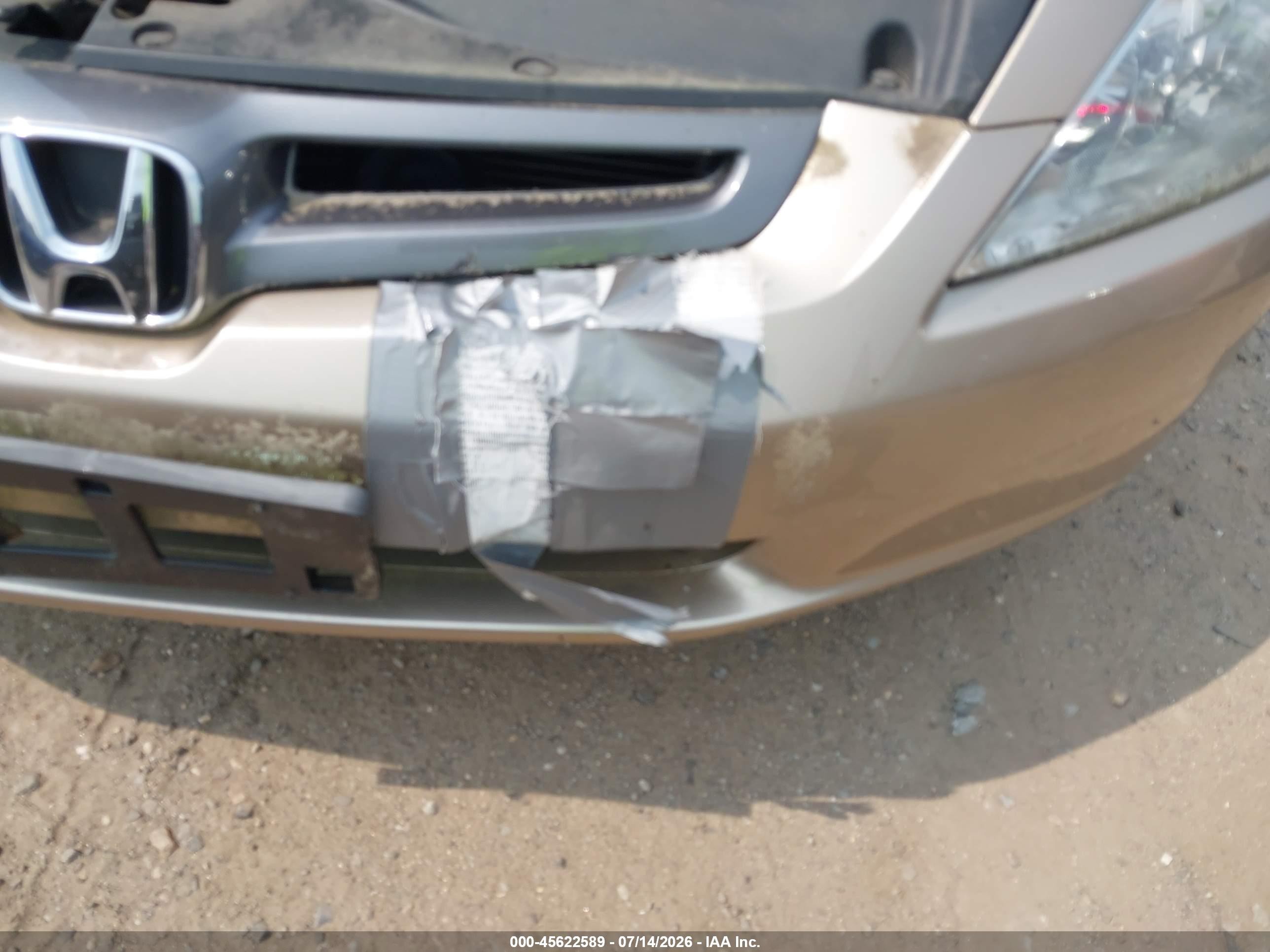 2003 Honda Accord Sdn Lx Gold vin: 1HGCM56323A130541