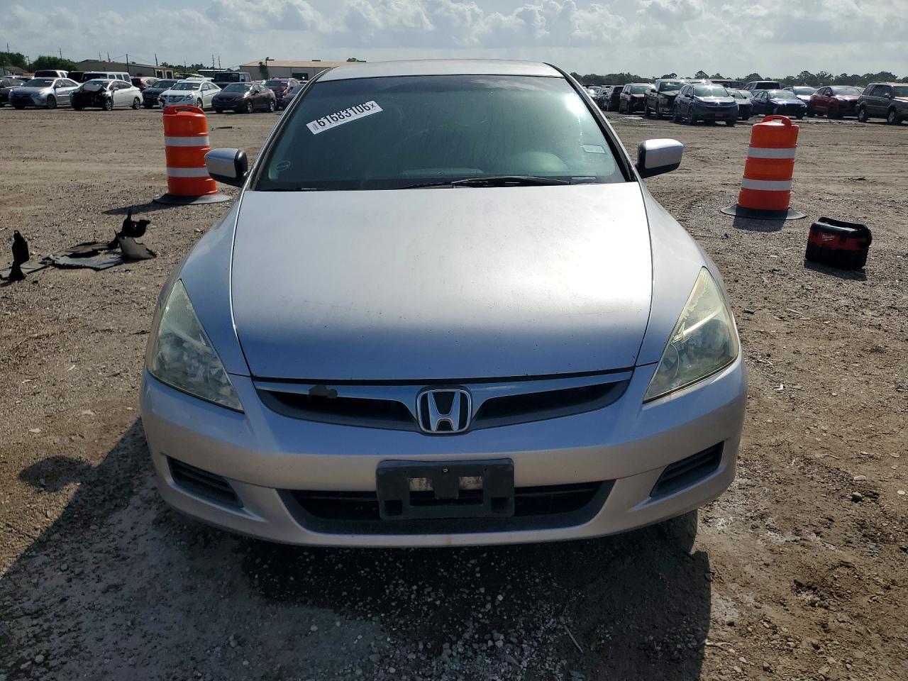 2006 Honda Accord Se Silver vin: 1HGCM56326A014518