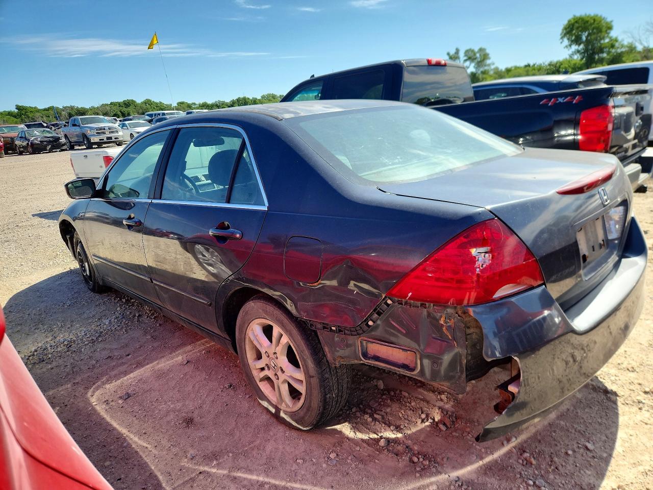 2006 Honda Accord Se Gray vin: 1HGCM56326A022411