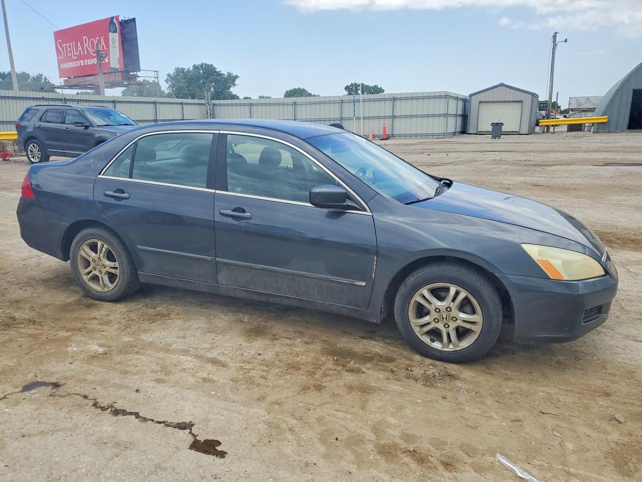 2006 Honda Accord Se Gray vin: 1HGCM56326A022411