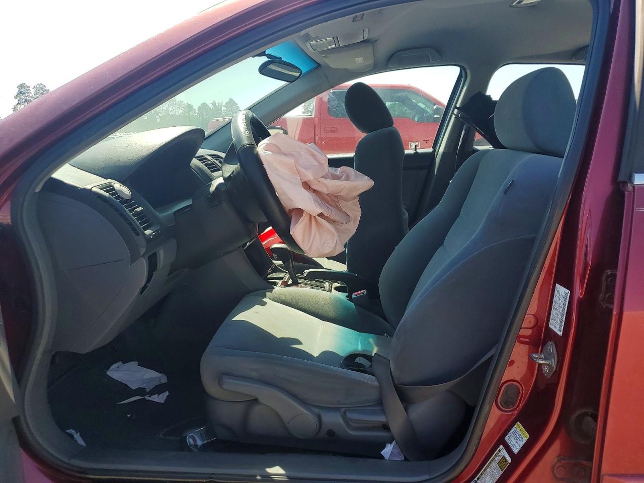 2006 Honda Accord Se Burgundy vin: 1HGCM56326A037488