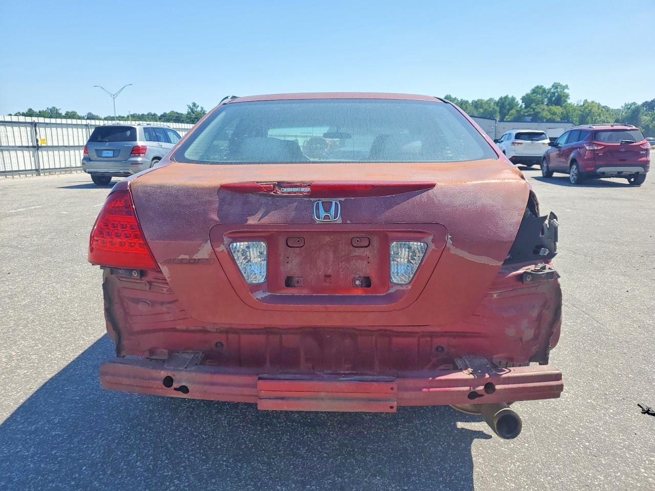 2006 Honda Accord Se Burgundy vin: 1HGCM56326A037488