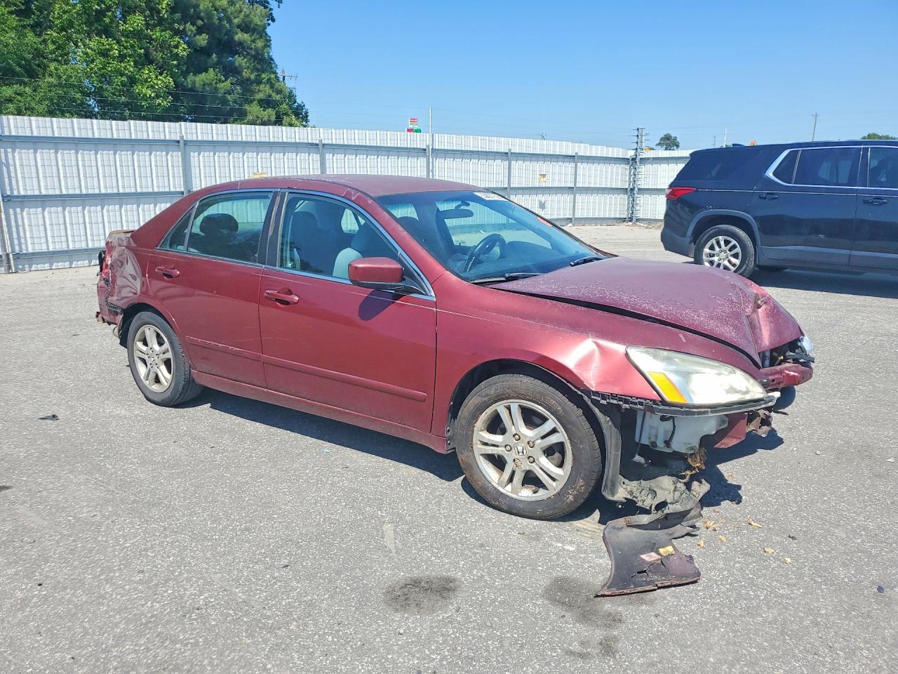 2006 Honda Accord Se Burgundy vin: 1HGCM56326A037488