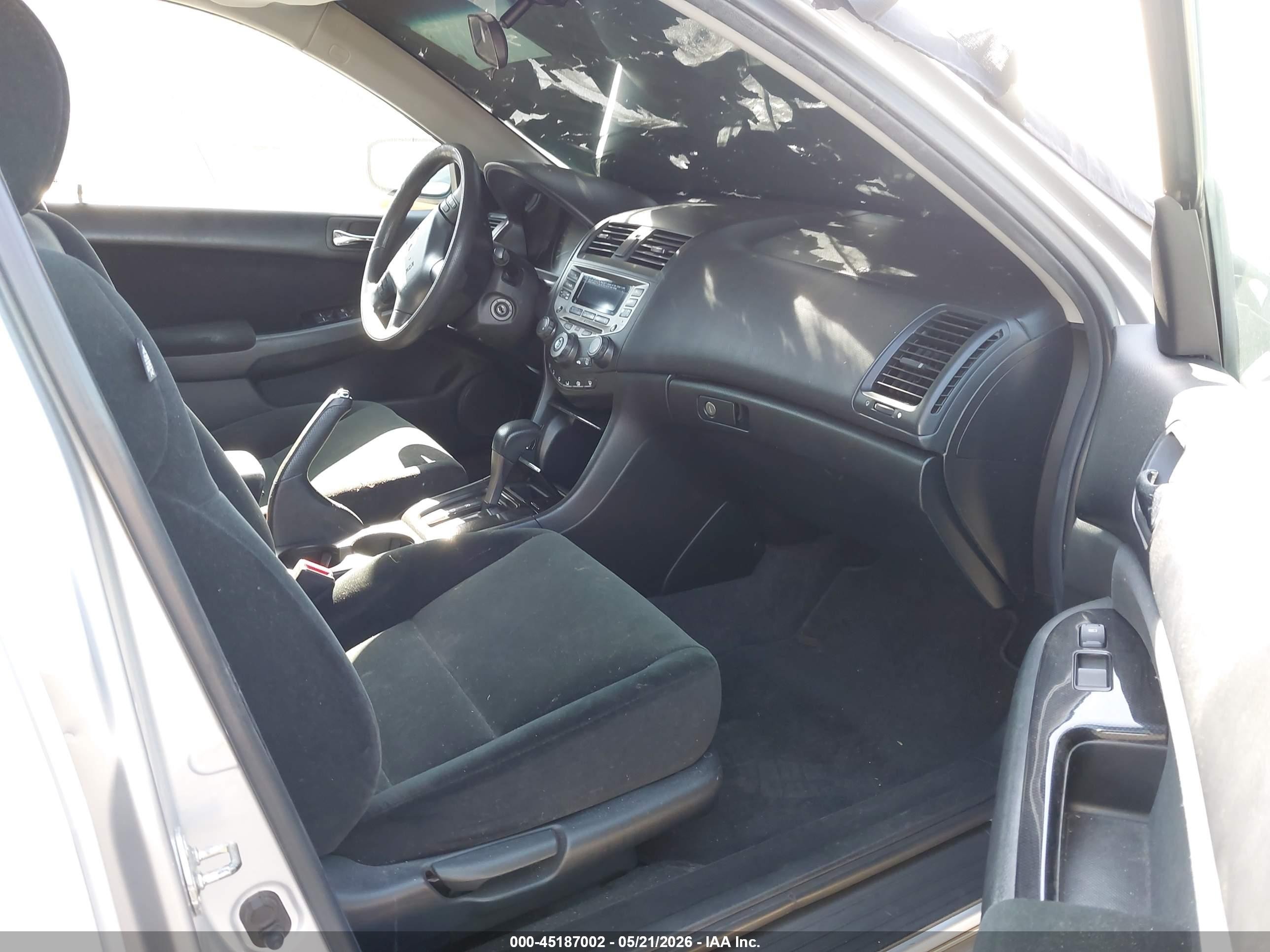 2006 Honda Accord 2.4 Se Silver vin: 1HGCM56326A070779