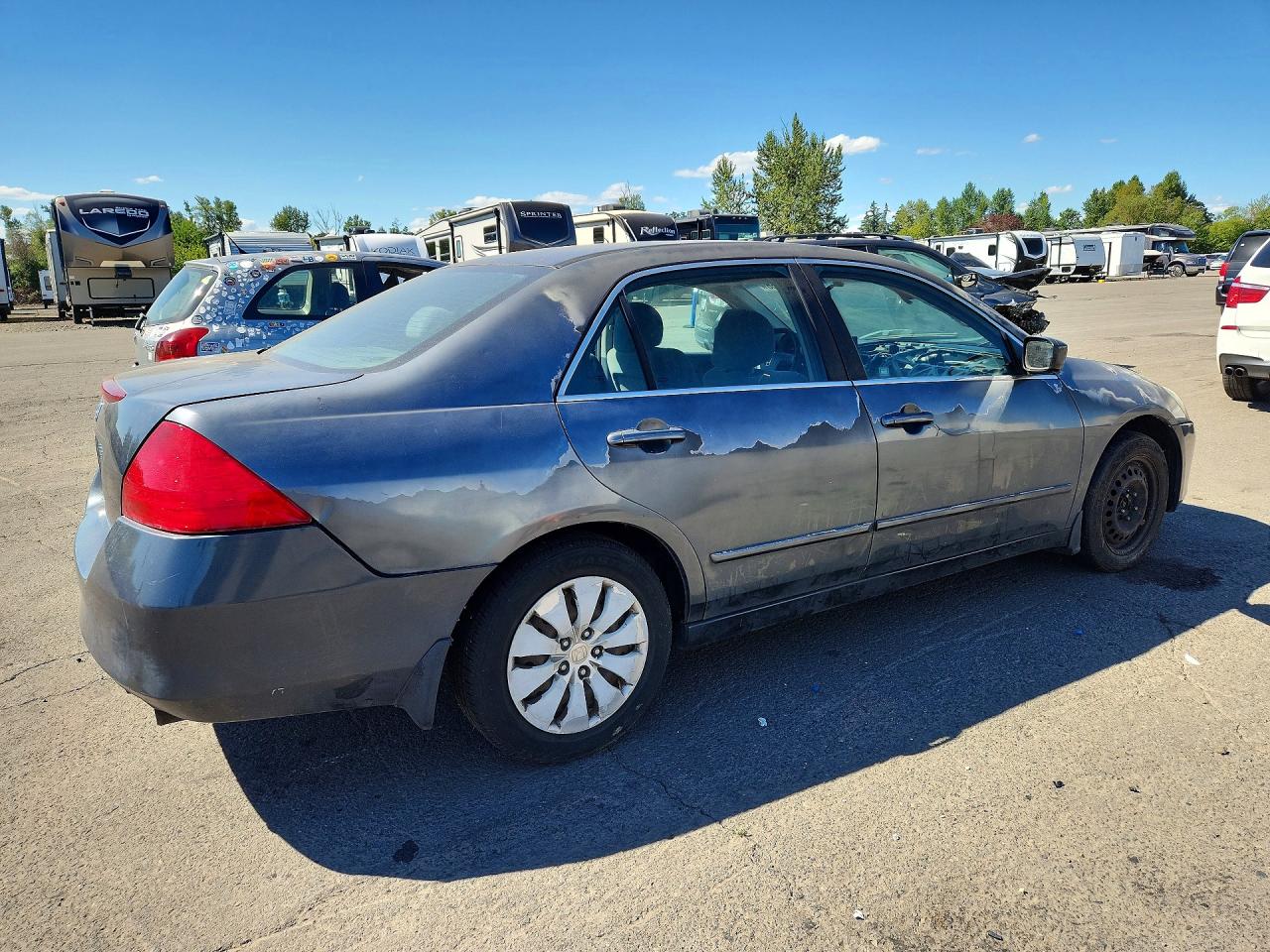 2006 Honda Accord Se Gray vin: 1HGCM56326A086321