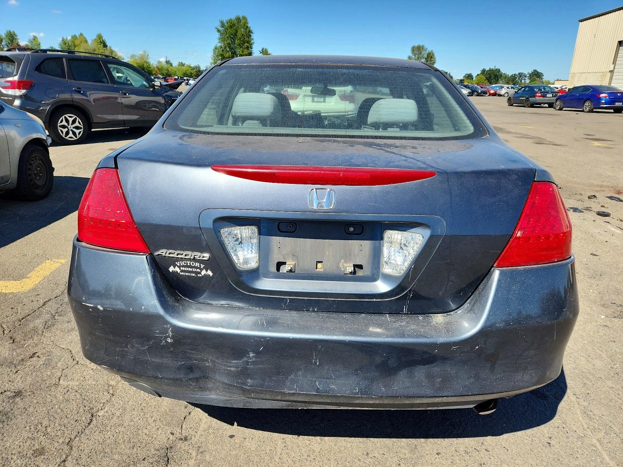 2006 Honda Accord Se Gray vin: 1HGCM56326A086321