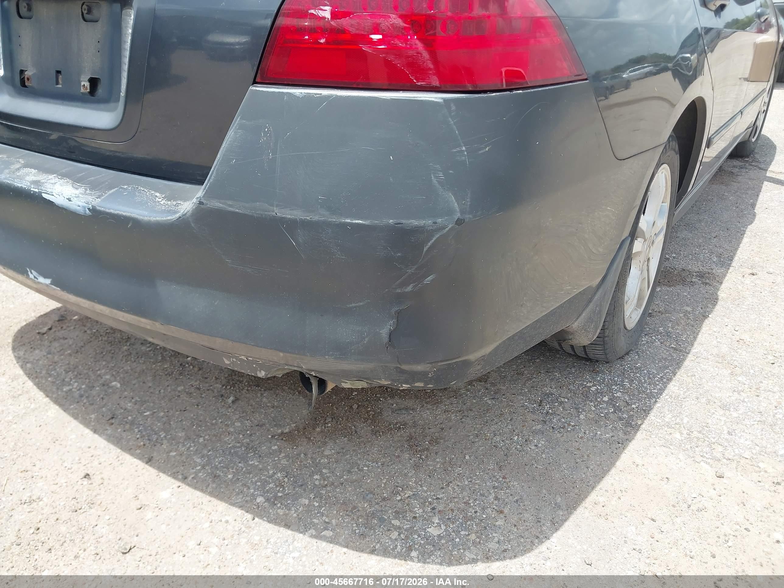 2006 Honda Accord 2.4 Se Gray vin: 1HGCM56326A104719