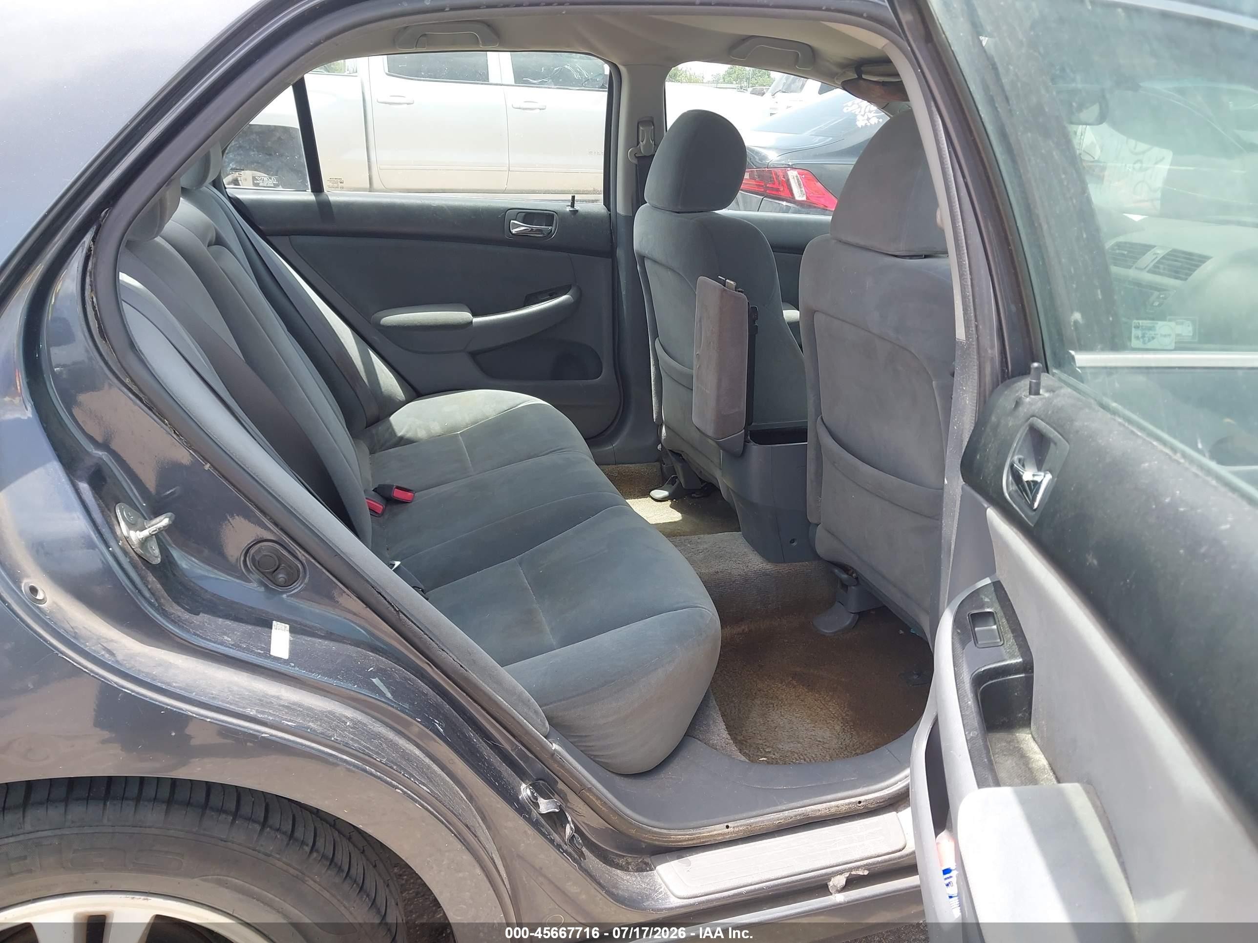 2006 Honda Accord 2.4 Se Gray vin: 1HGCM56326A104719