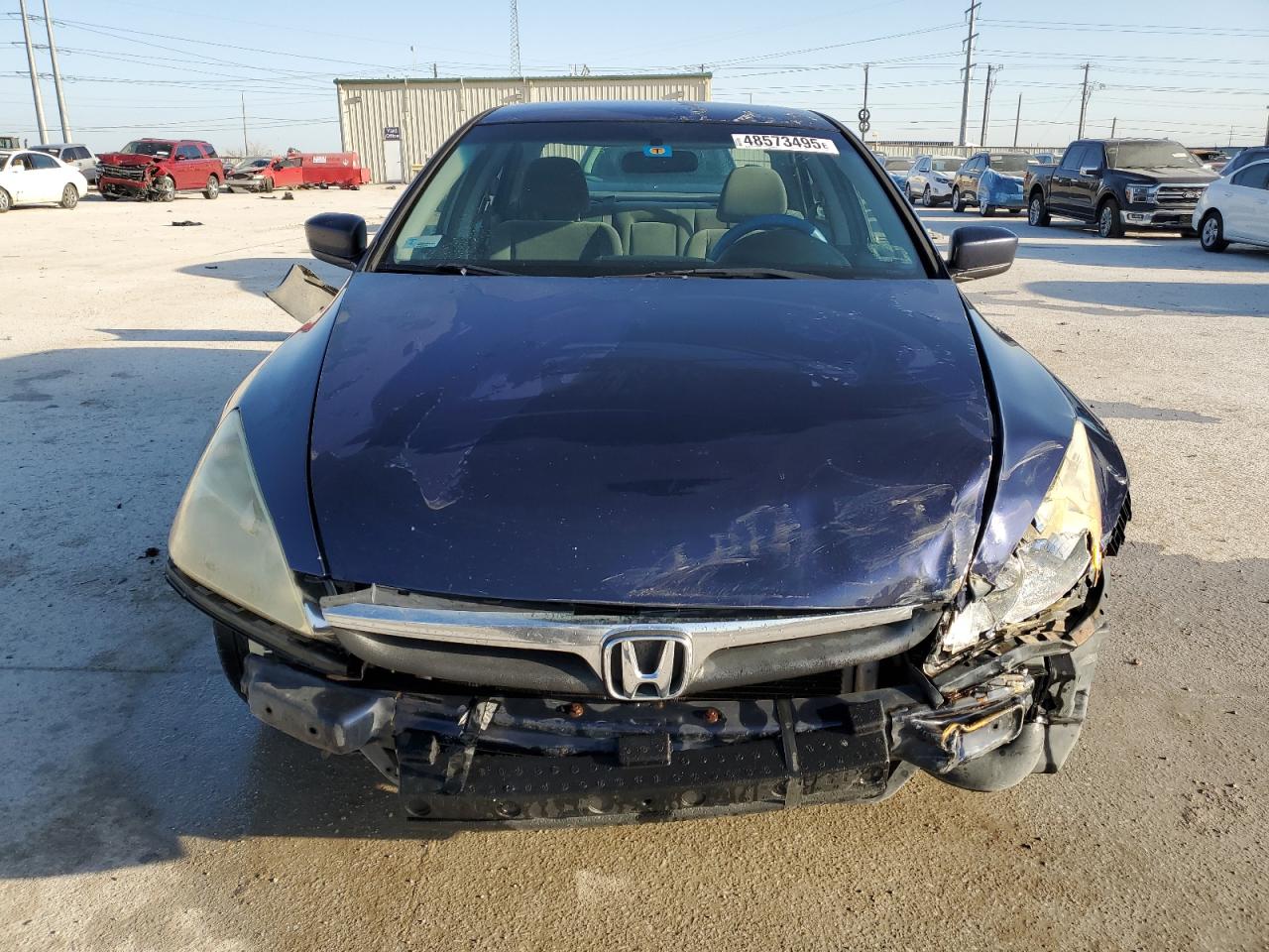 2006 Honda Accord Se Blue vin: 1HGCM56326A157338
