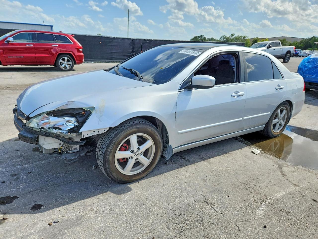 2006 Honda Accord Se Gray vin: 1HGCM56326A160630