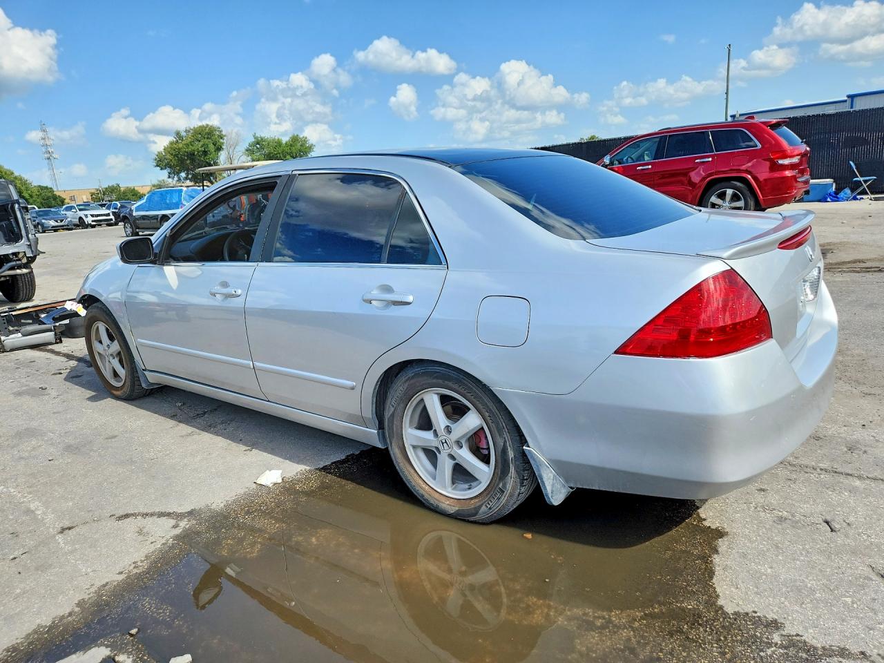 2006 Honda Accord Se Gray vin: 1HGCM56326A160630