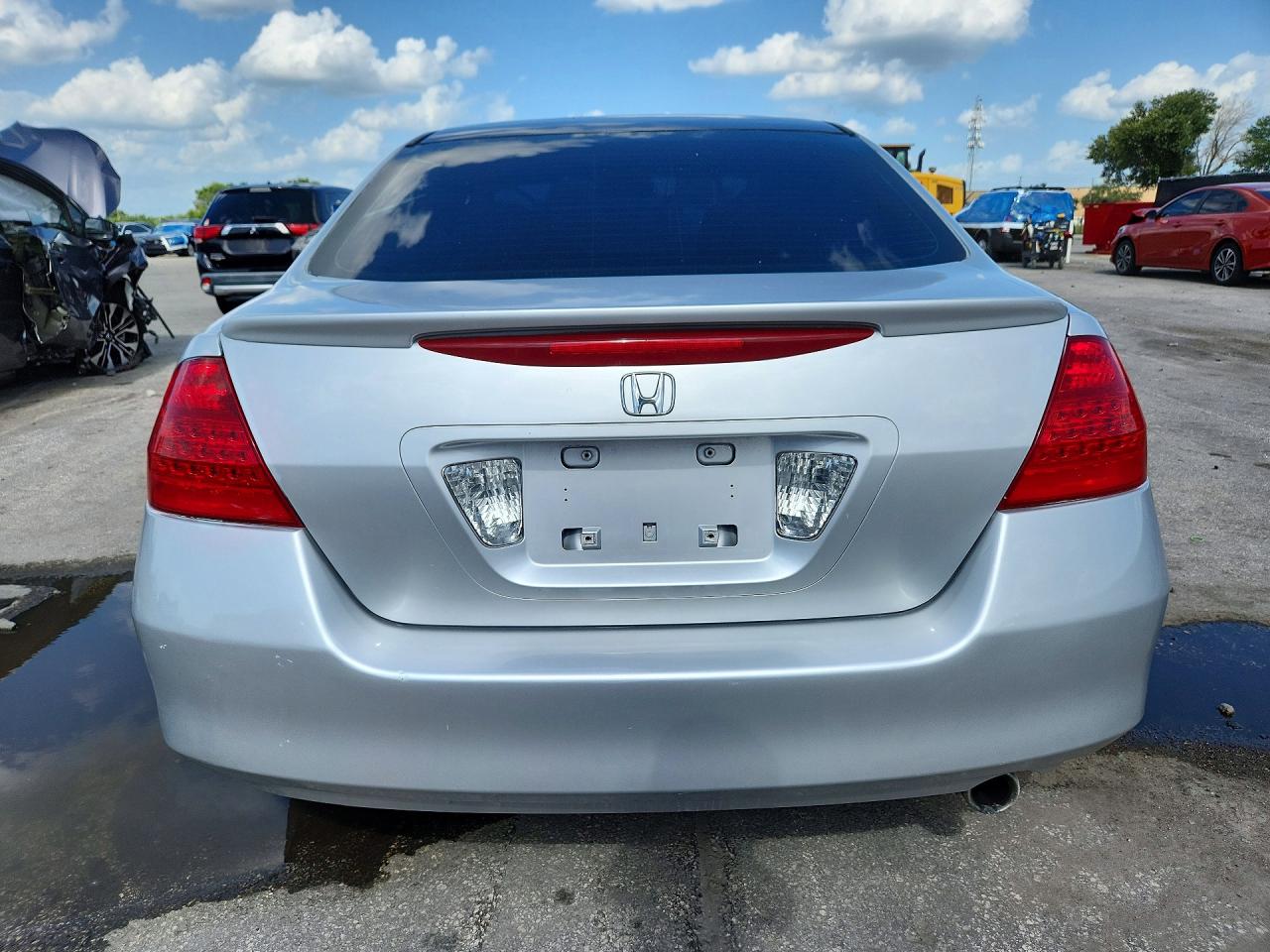 2006 Honda Accord Se Gray vin: 1HGCM56326A160630