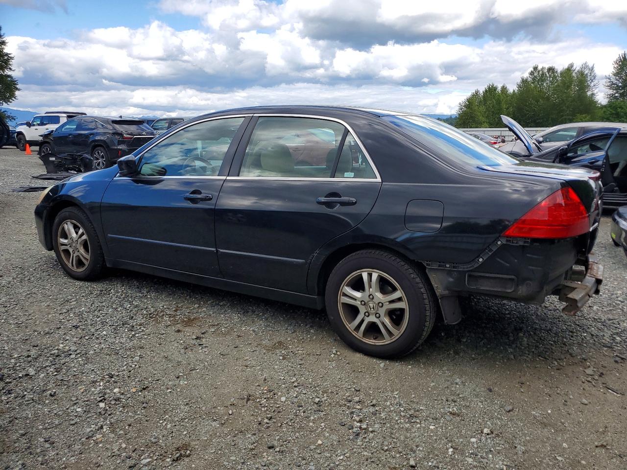 2006 Honda Accord Se Black vin: 1HGCM56326A170865