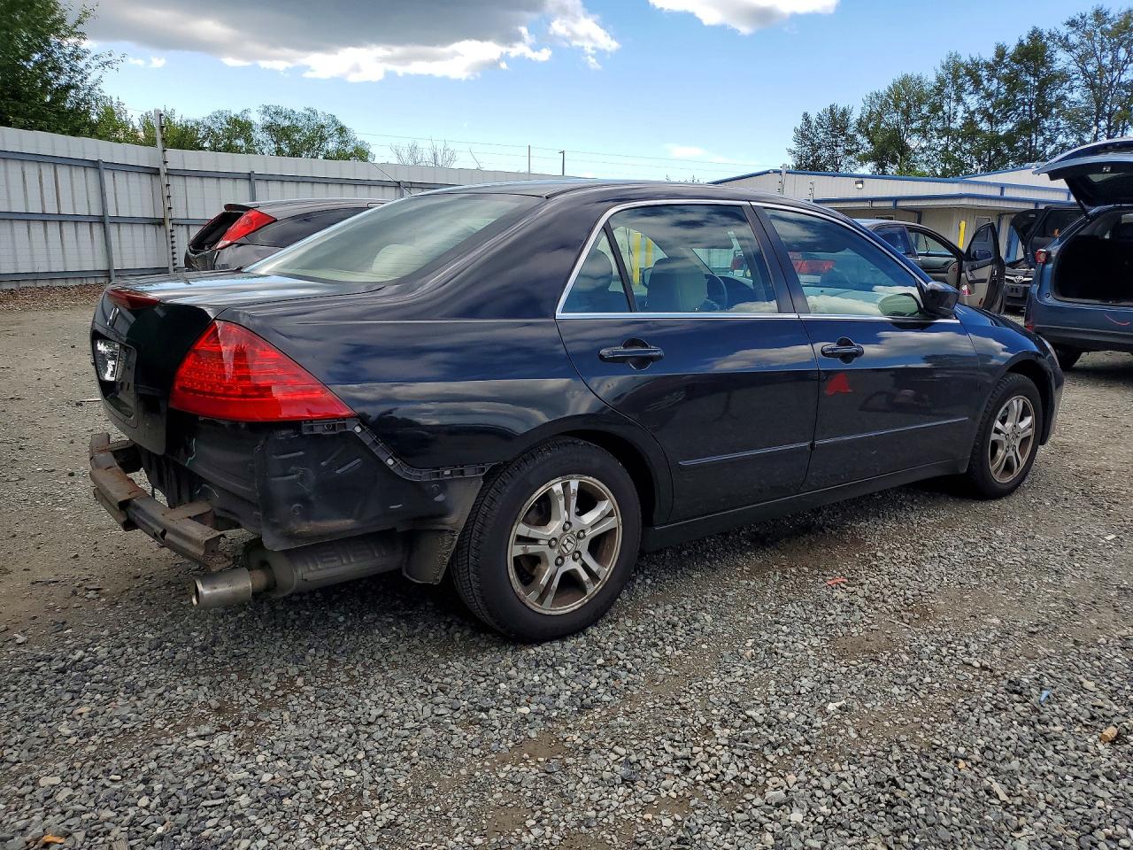 2006 Honda Accord Se Black vin: 1HGCM56326A170865