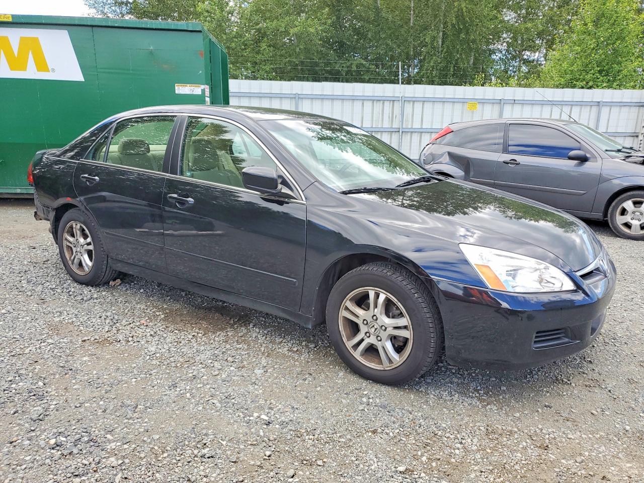 2006 Honda Accord Se Black vin: 1HGCM56326A170865