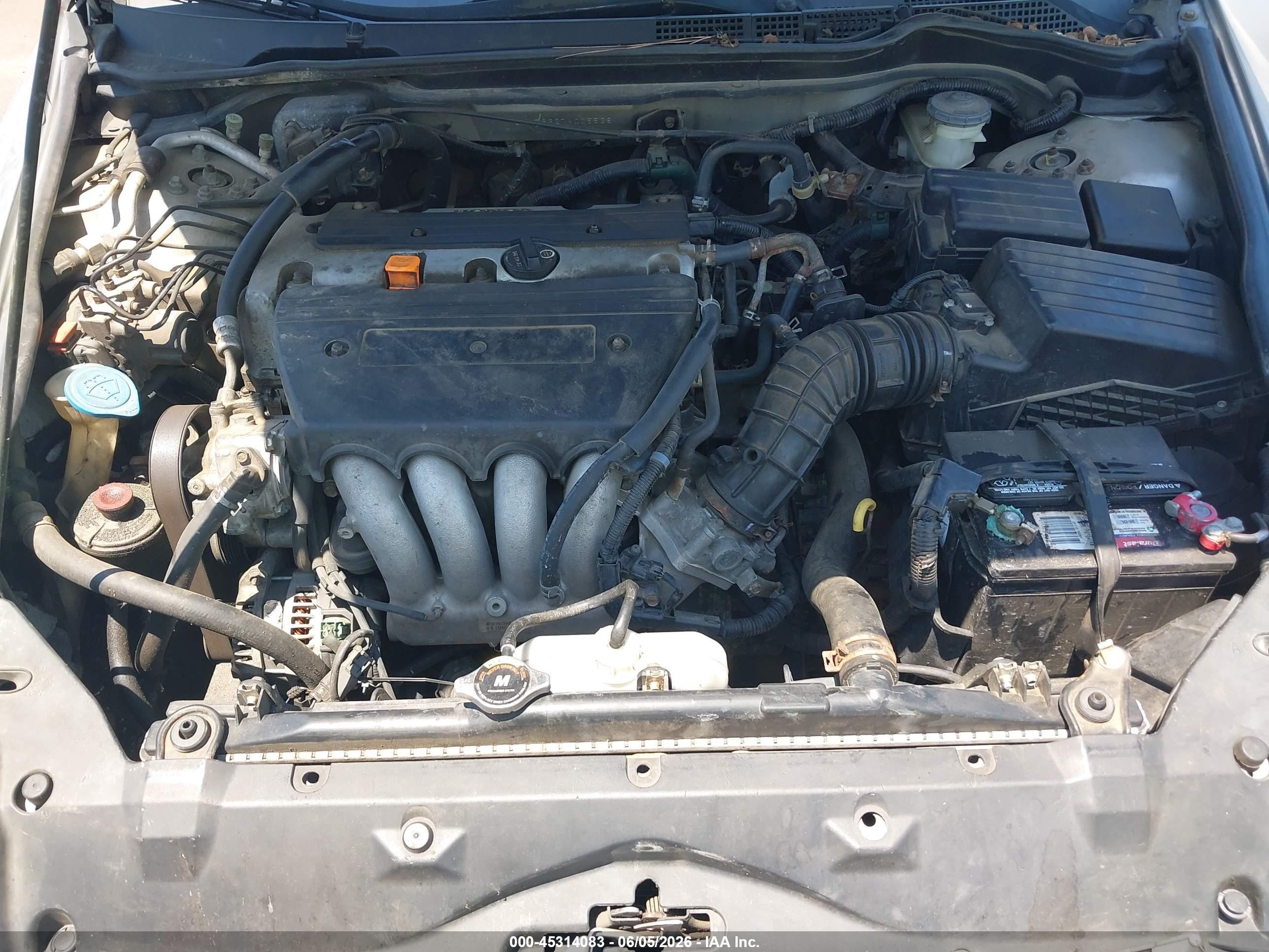 2007 Honda Accord 2.4 Se Silver vin: 1HGCM56327A005528