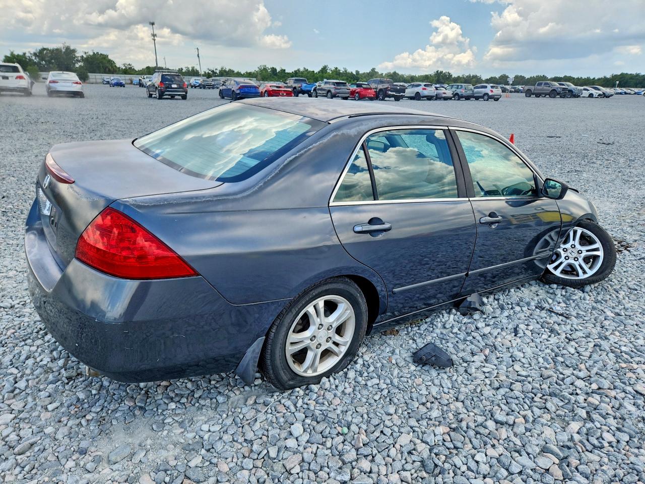 2007 Honda Accord Se Бирюзовый vin: 1HGCM56327A017341
