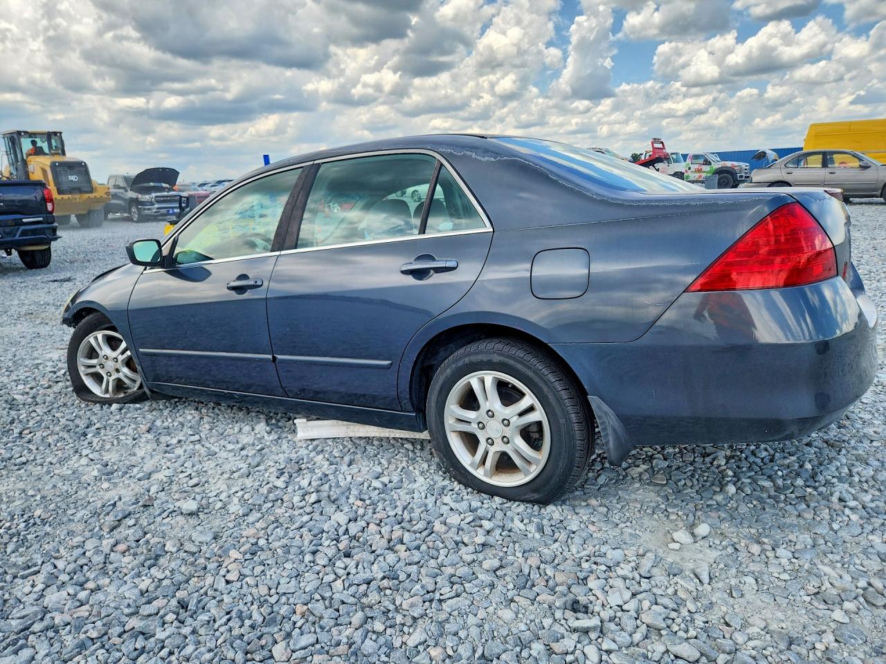 2007 Honda Accord Se Бирюзовый vin: 1HGCM56327A017341