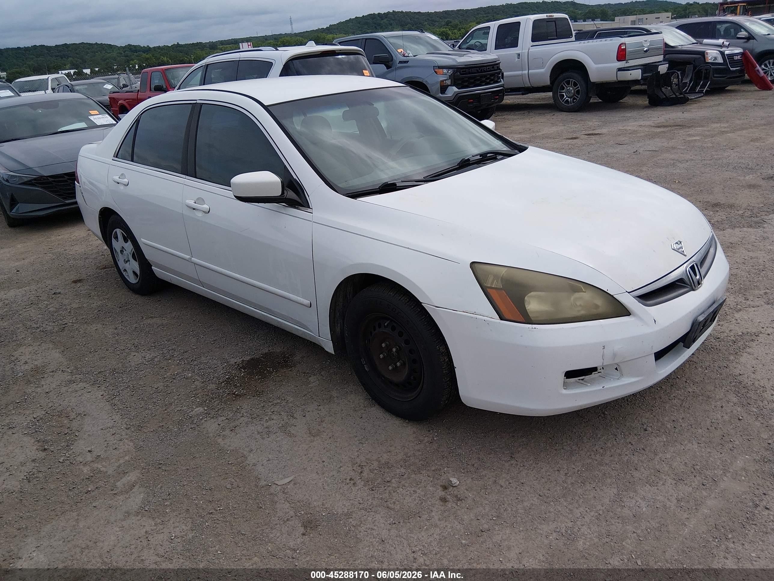 2007 Honda Accord 2.4 Se Белый vin: 1HGCM56327A131064