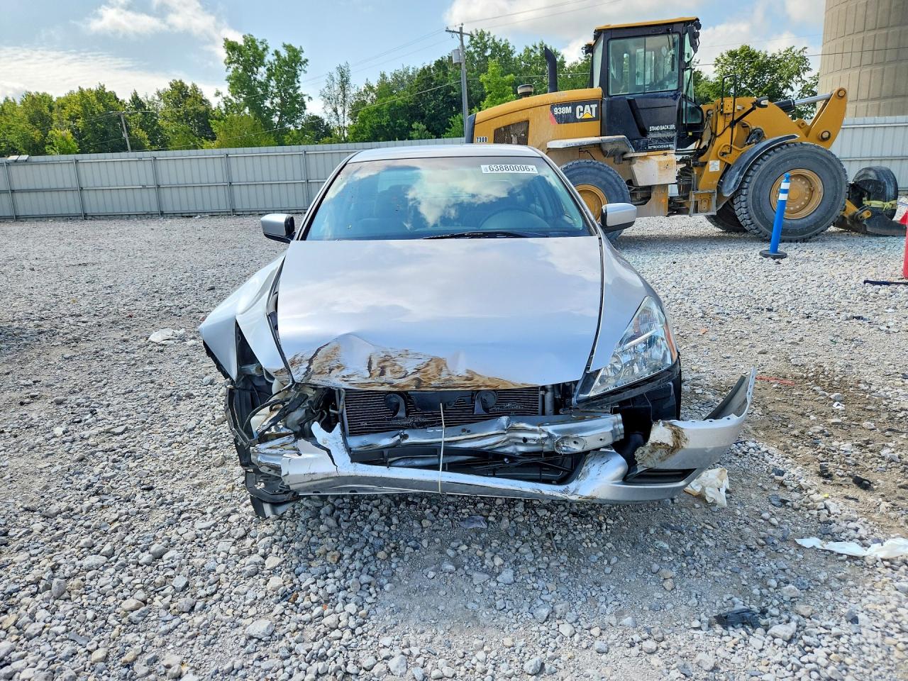 2007 Honda Accord Se Silver vin: 1HGCM56327A139424