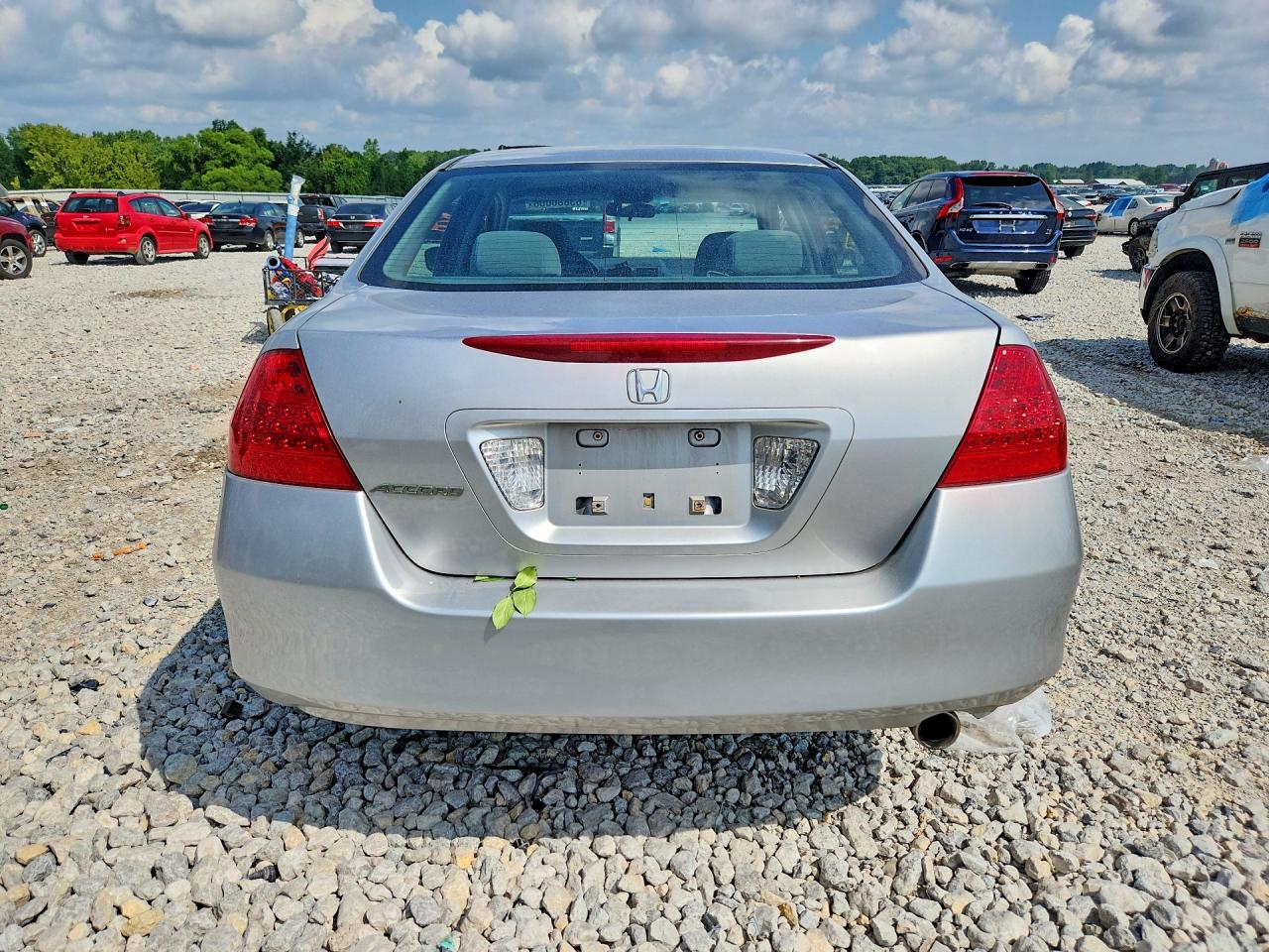 2007 Honda Accord Se Silver vin: 1HGCM56327A139424