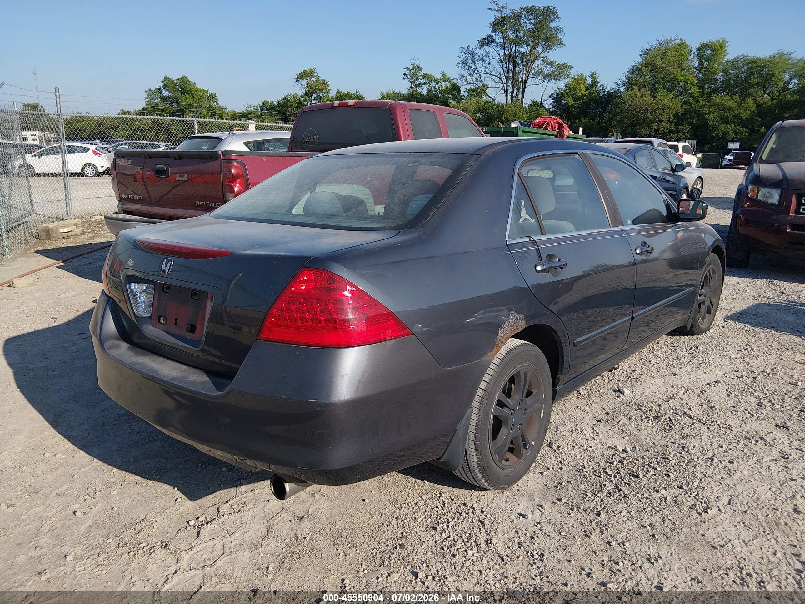 2007 Honda Accord 2.4 Se Black vin: 1HGCM56327A153114